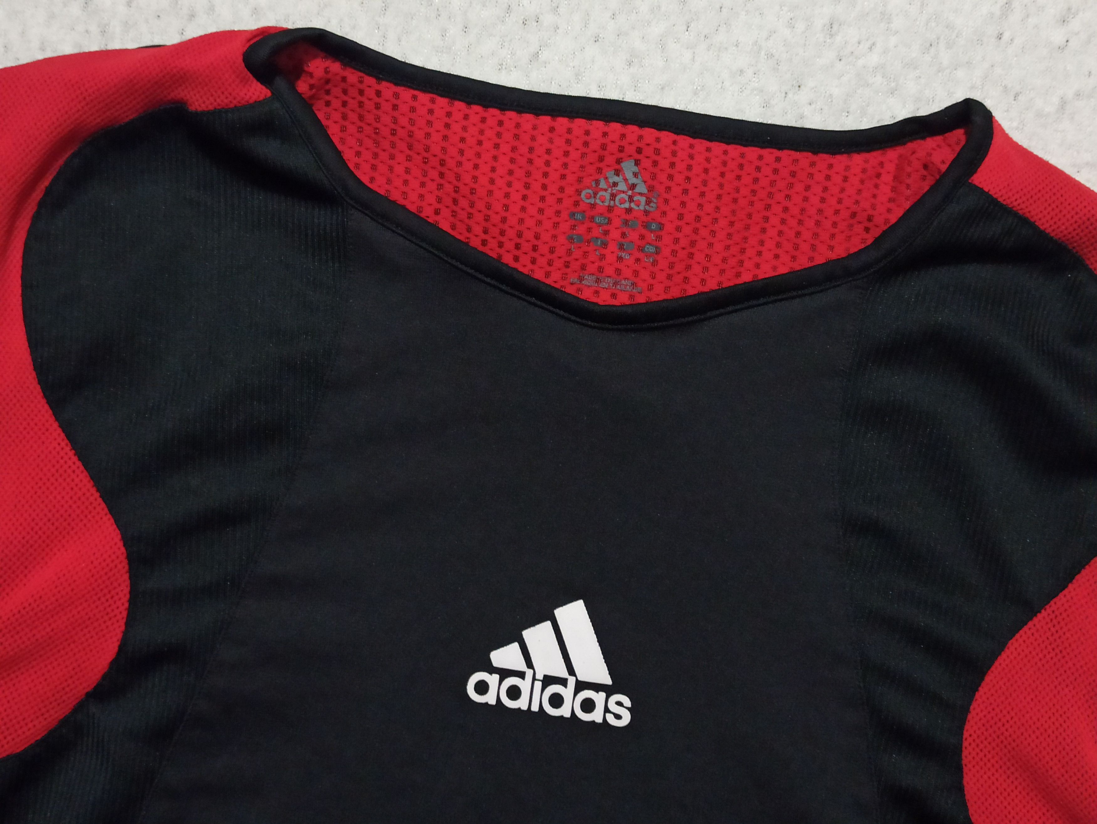 Adidas Adidas Vintage 2004 Climacool Double Layer Mesh Tank Top Size US M / EU 48-50 / 2 - 2 Thumbnail