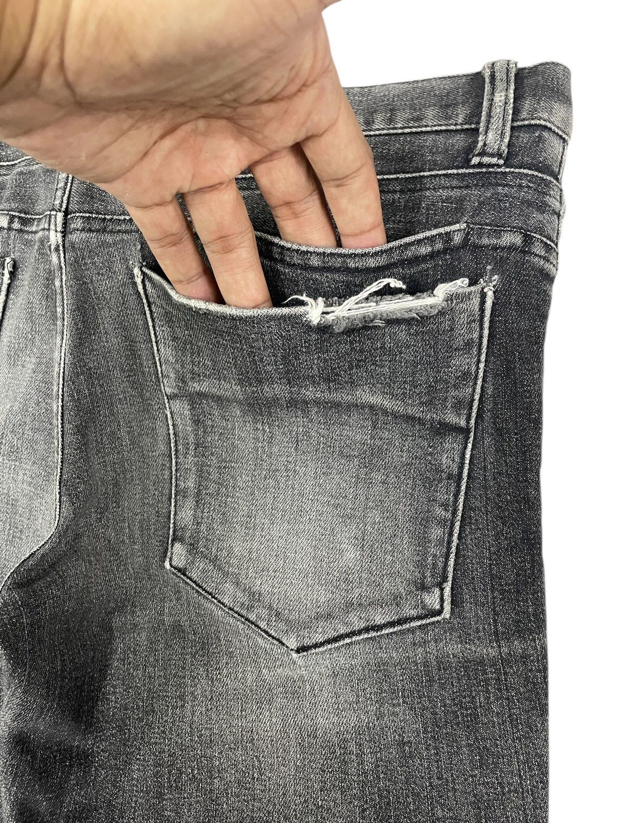 Diet Butcher Slim Skin Diet Butcher Slim Skin Distressed Jeans Size US 32 / EU 48 - 9 Thumbnail