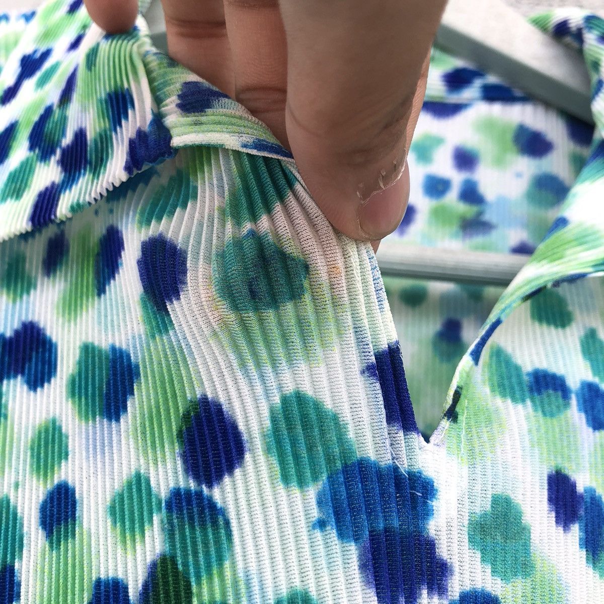 Pleats Please Issey Miyake Pleats please Marble Graphic Blouse Size M / US 6-8 / IT 42-44 - 2 Thumbnail
