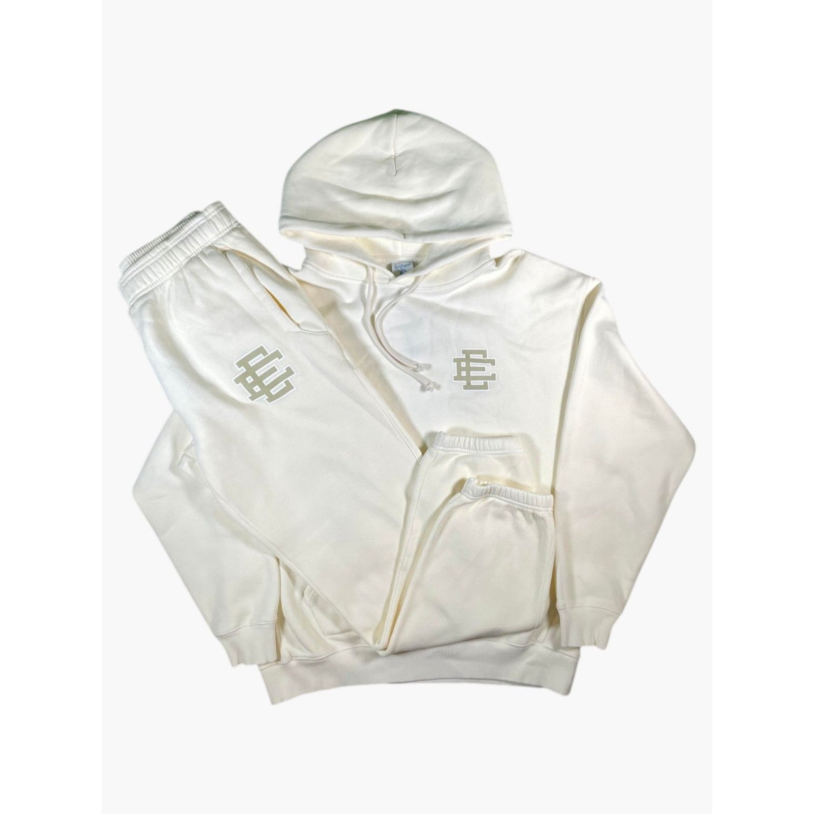 Eric Emanuel Eric Emanuel Cream Green Sweatsuit Size US L / EU 52-54 / 3 - 1 Preview