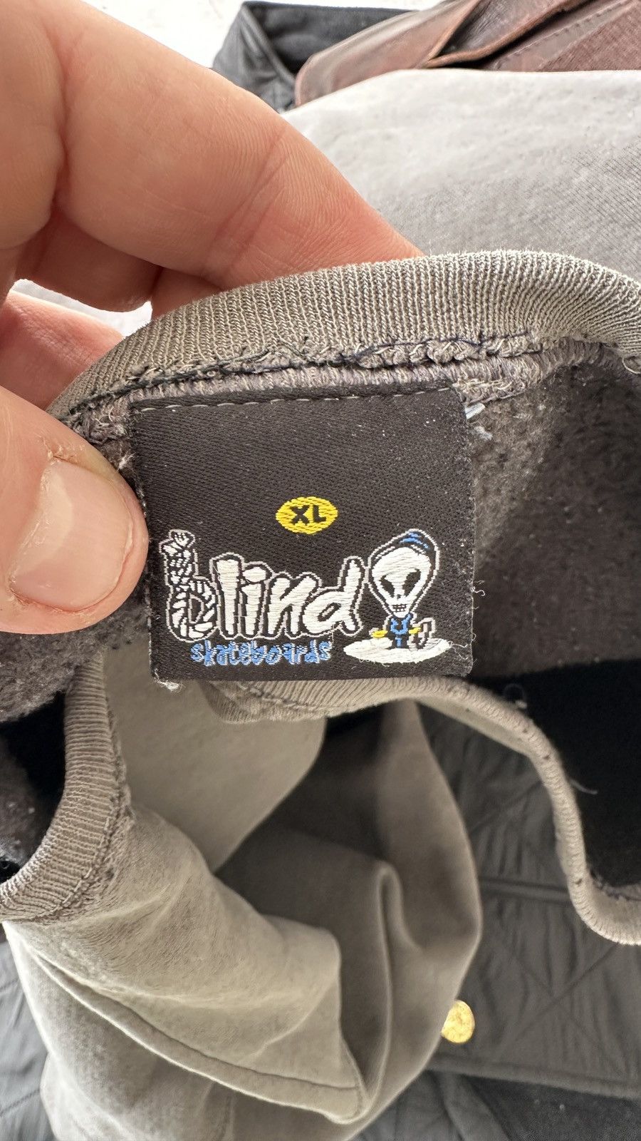 Blind Skateboards Blind Skateboards Sweatshirt USA Reaper Faded Y2K Skate XL Size US XL / EU 56 / 4 - 3 Thumbnail