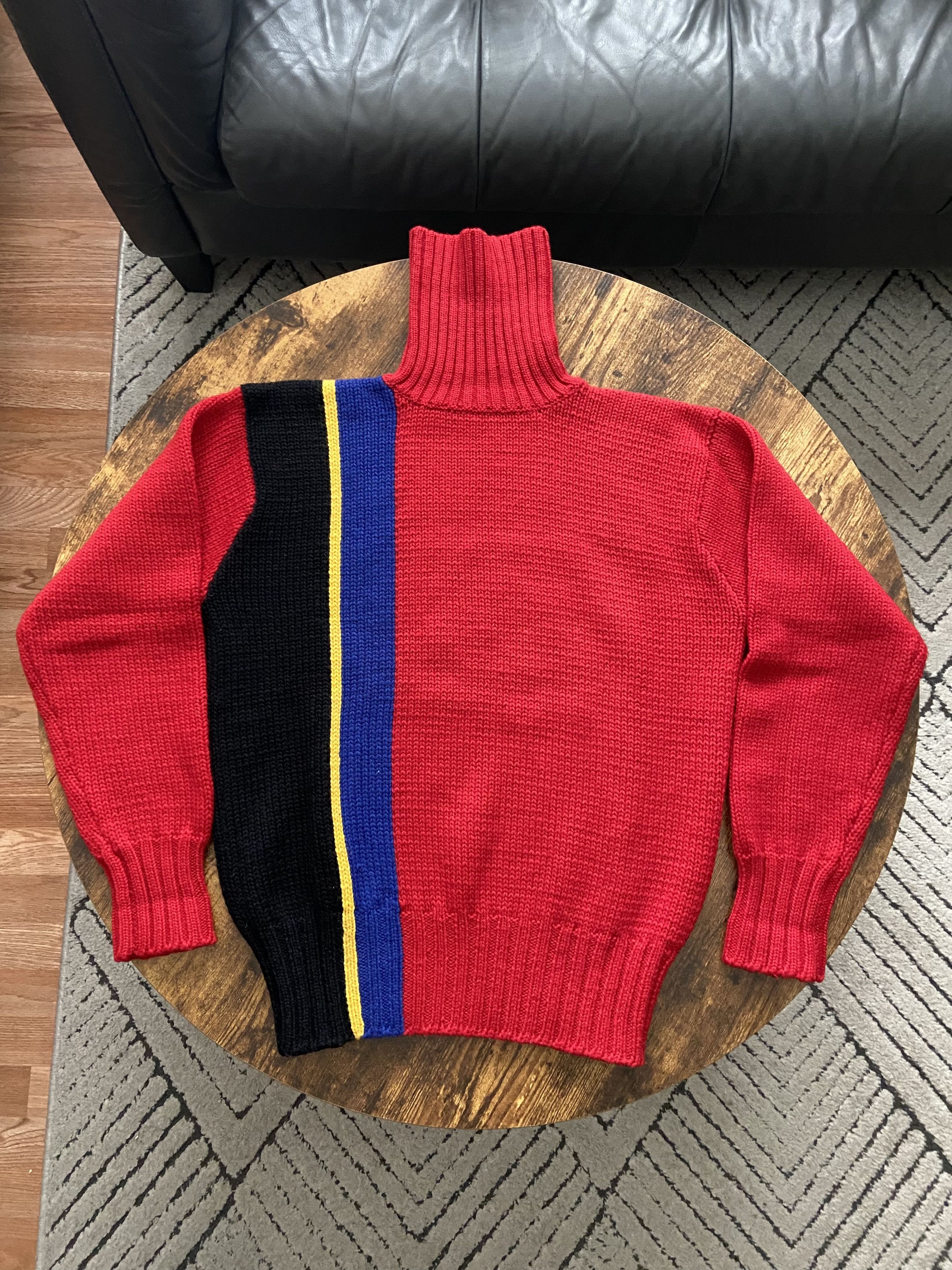 Polo Ralph Lauren Vintage Ralph Lauren Polo 80s Chunky knit Size XL Size US XL / EU 56 / 4 - 1 Thumbnail