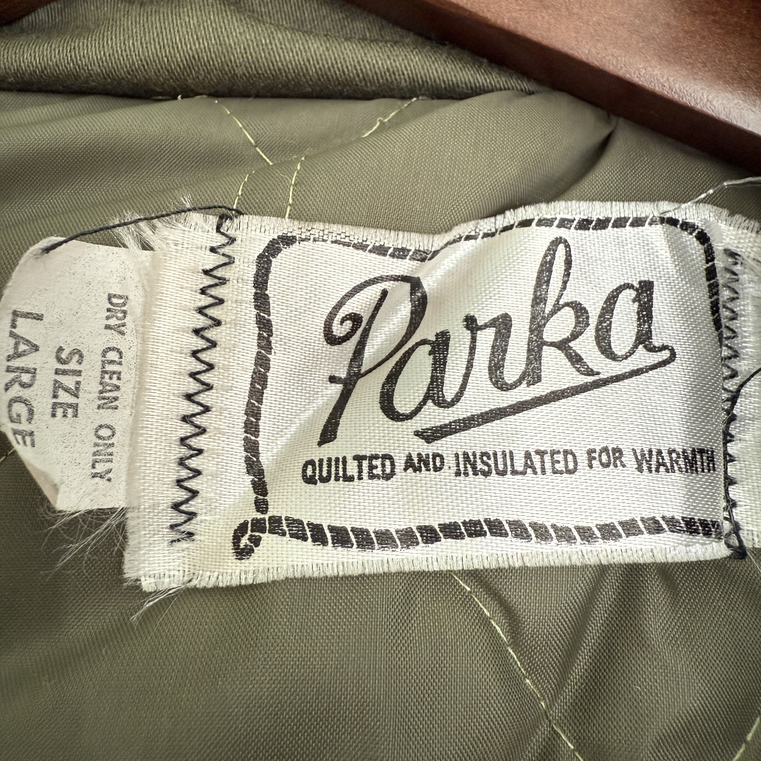 Other Vintage "Parka" Quilted Insulated Utility Jacket Size US L / EU 52-54 / 3 - 3 Thumbnail