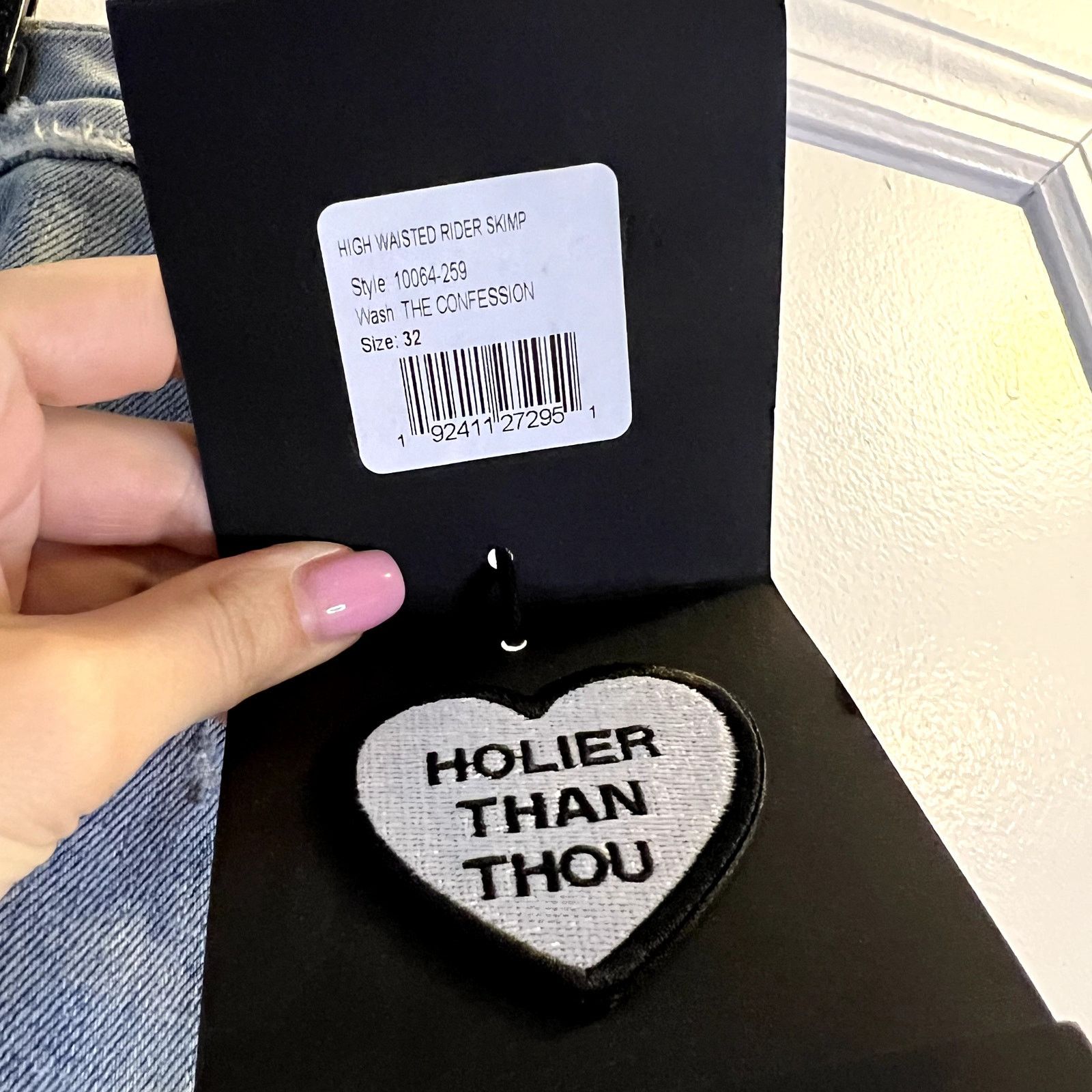 MOTHER mother high waisted rider skimp the confession jeans size 32 Size 32" / US 10 / IT 46 - 6 Thumbnail