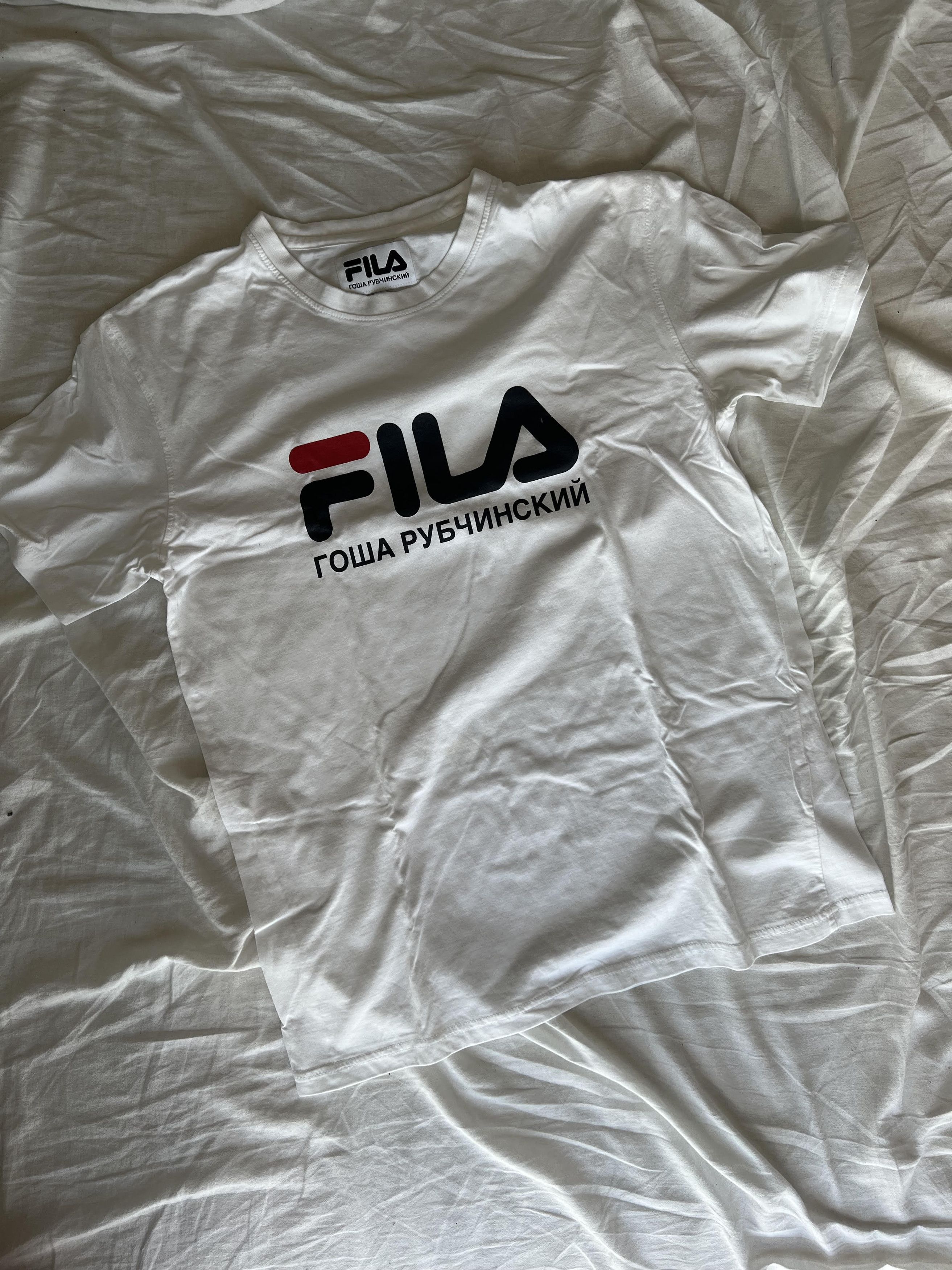 Gosha Rubchinskiy Gosha Rubchinskiy x Fila T-shirt Size L Size US L / EU 52-54 / 3 - 5 Thumbnail