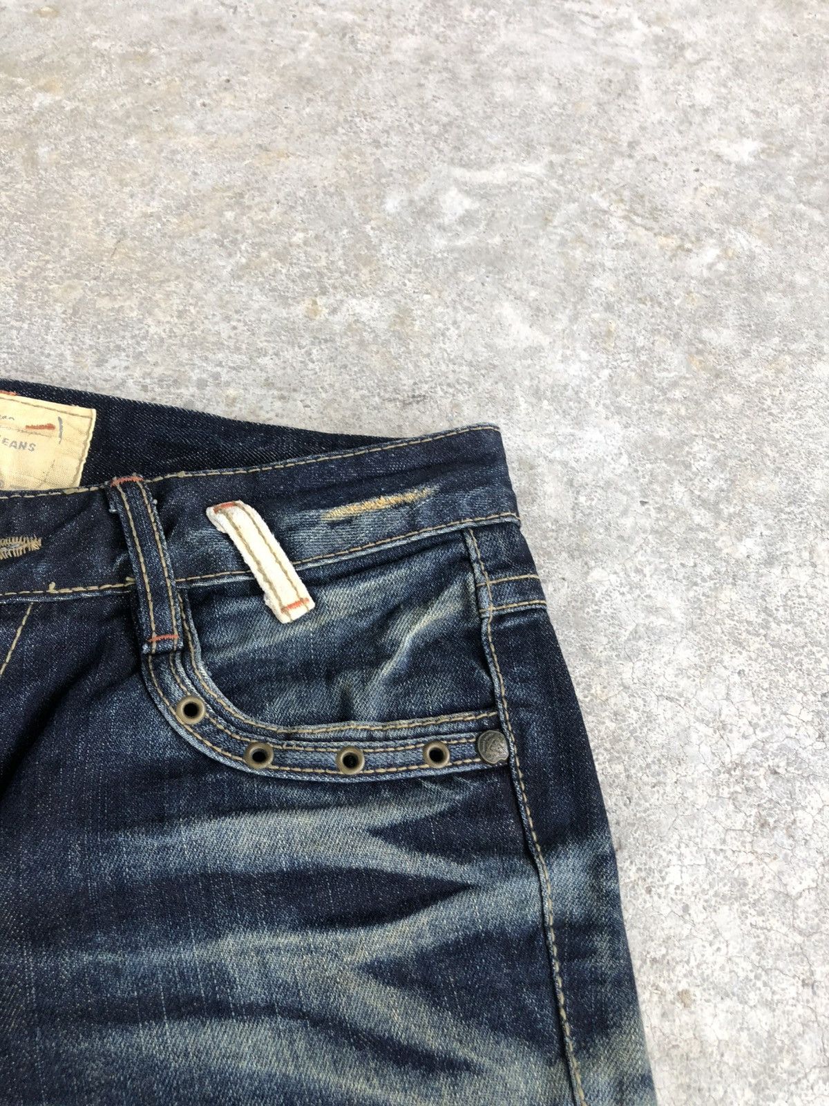 Japanese Brand Yoshitomo Nara Lolita Flared Jeans Distressed Size US 31 - 15 Thumbnail