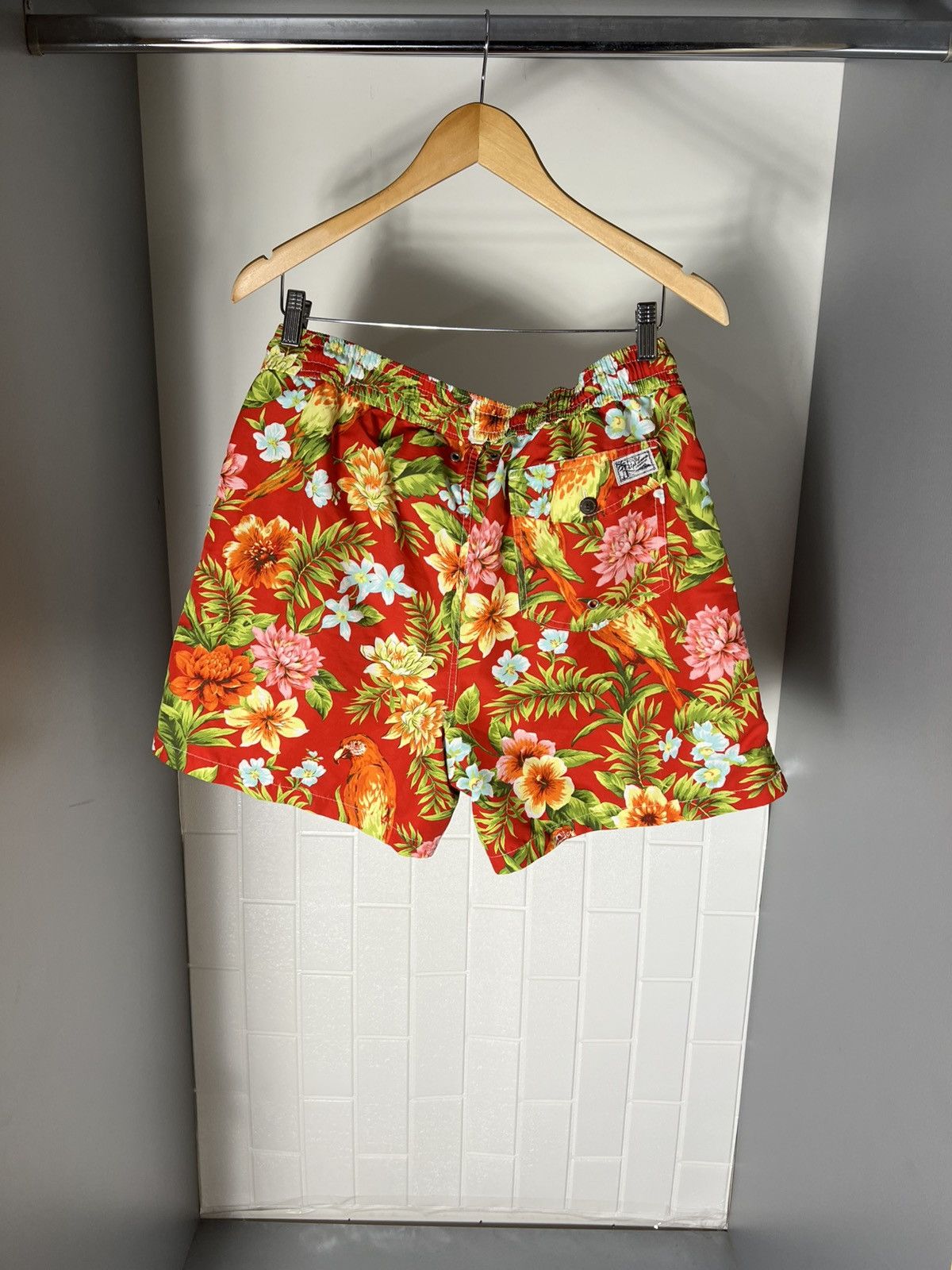 Polo Ralph Lauren × Vintage VERY RARE POLO RALPH LAUREN DESIGNER FLOWERS SHORTS LUXURY Size US 34 / EU 50 - 11 Thumbnail