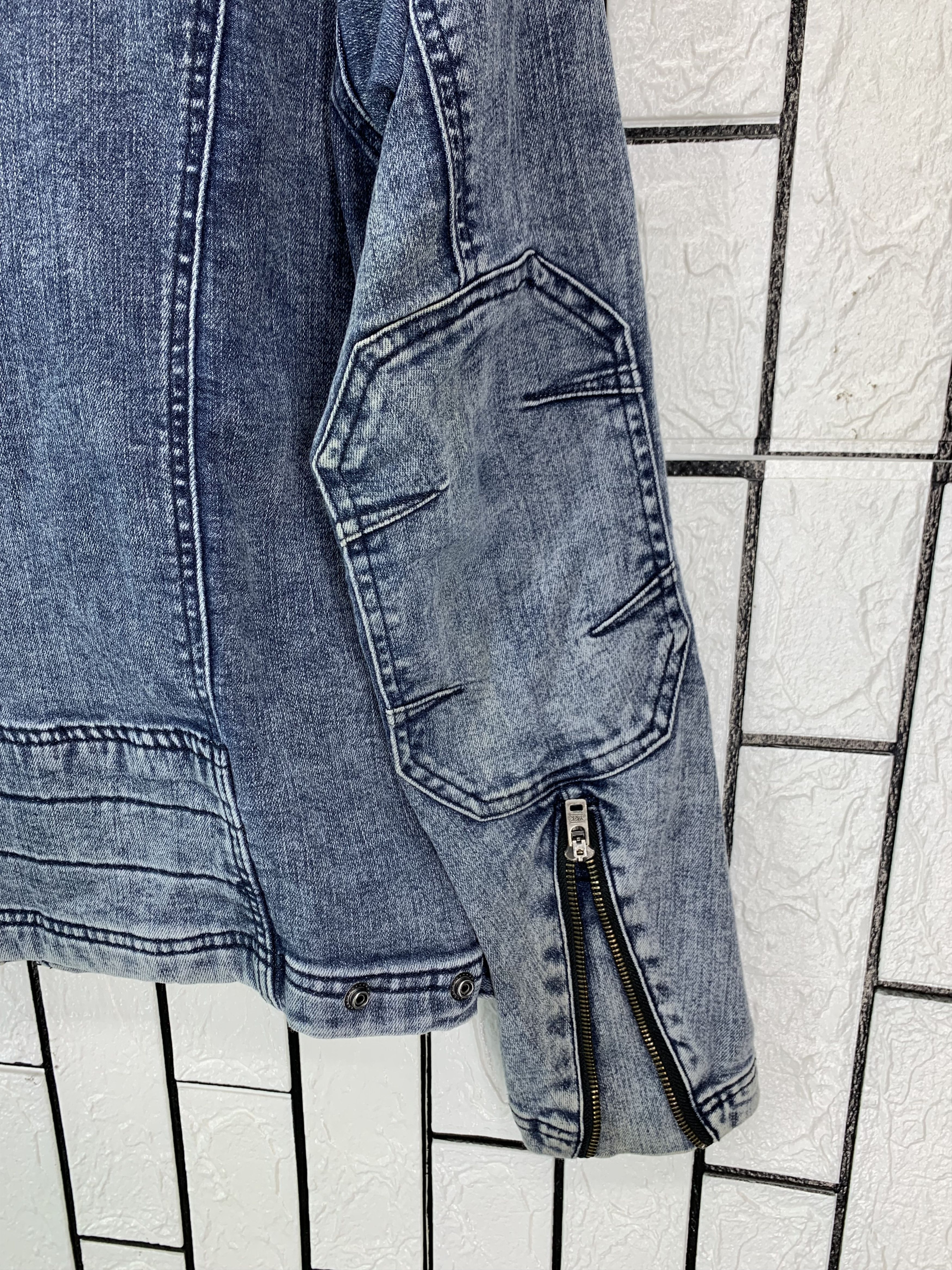 Japanese Brand Next Workerz X Field Core Stretch Denim Fit Jacket Size US M / EU 48-50 / 2 - 8 Thumbnail