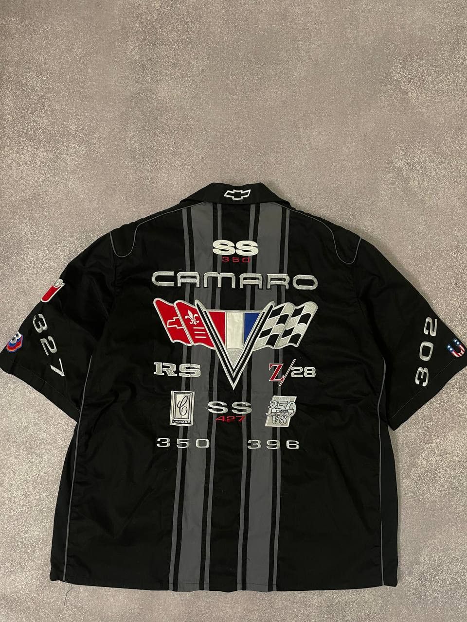 Jeff Hamilton Vintage Jeff Hamilton Camaro Big Logo Chevrolet Racing shirt Size US XXL / EU 58 / 5 - 6 Thumbnail