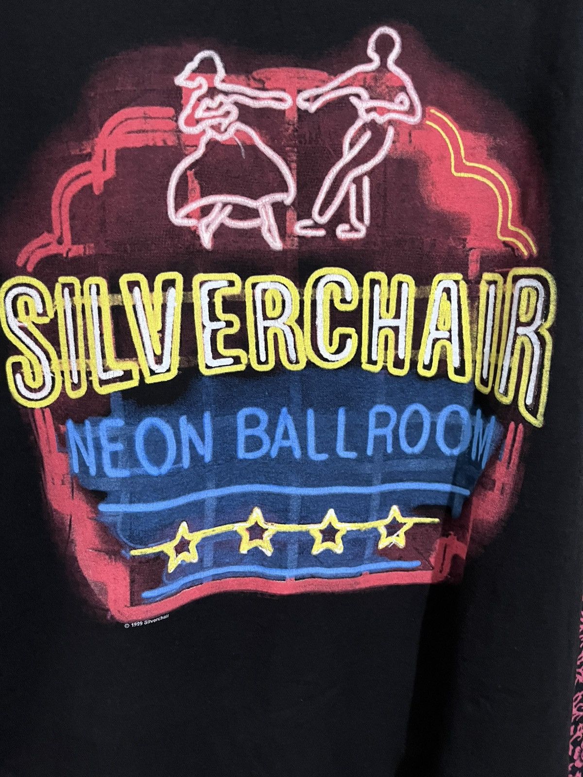Vintage RARE Silverchair Neon ballroom 99 vtg tshirt size XL Size US XL / EU 56 / 4 - 2 Thumbnail
