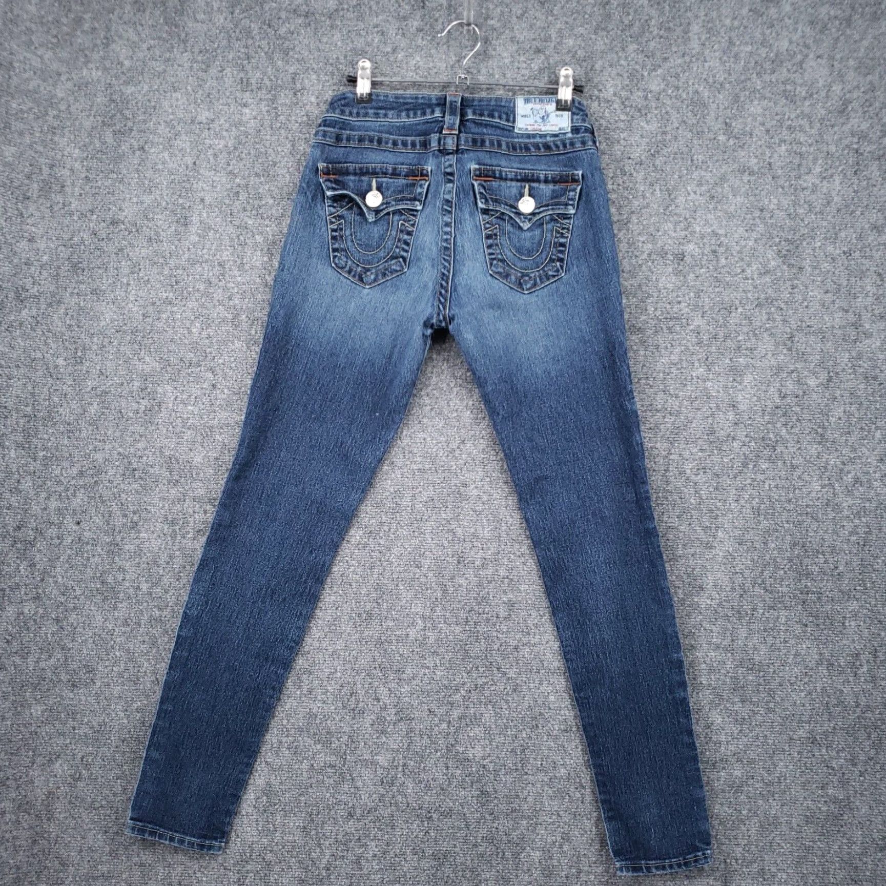 True Religion True Religion Jeans Womens Skinny 28 Blue