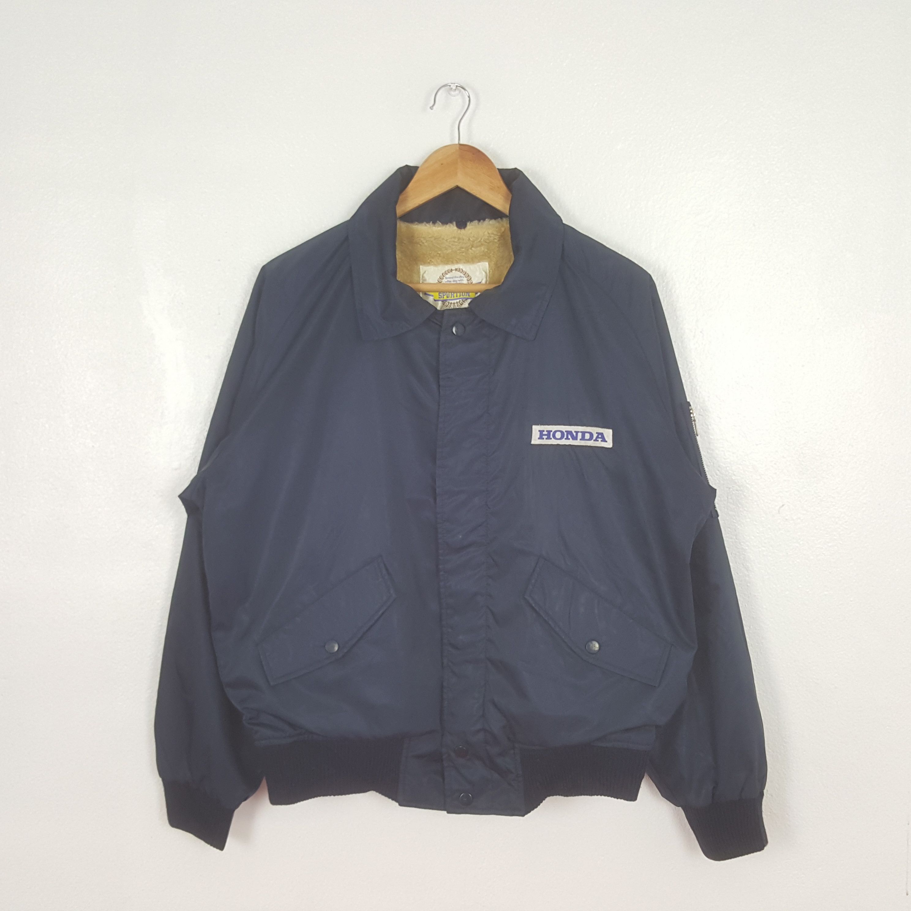 Honda Vintge Mugen Honda Japanese Racing Custom Jacket C323N14 Size US L / EU 52-54 / 3 - 3 Thumbnail
