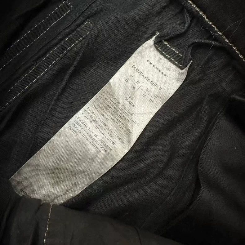 Rick Owens Rick Owens Black Distressed Flare Jeans Size 32-2508 Size US 32 / EU 48 - 5 Thumbnail