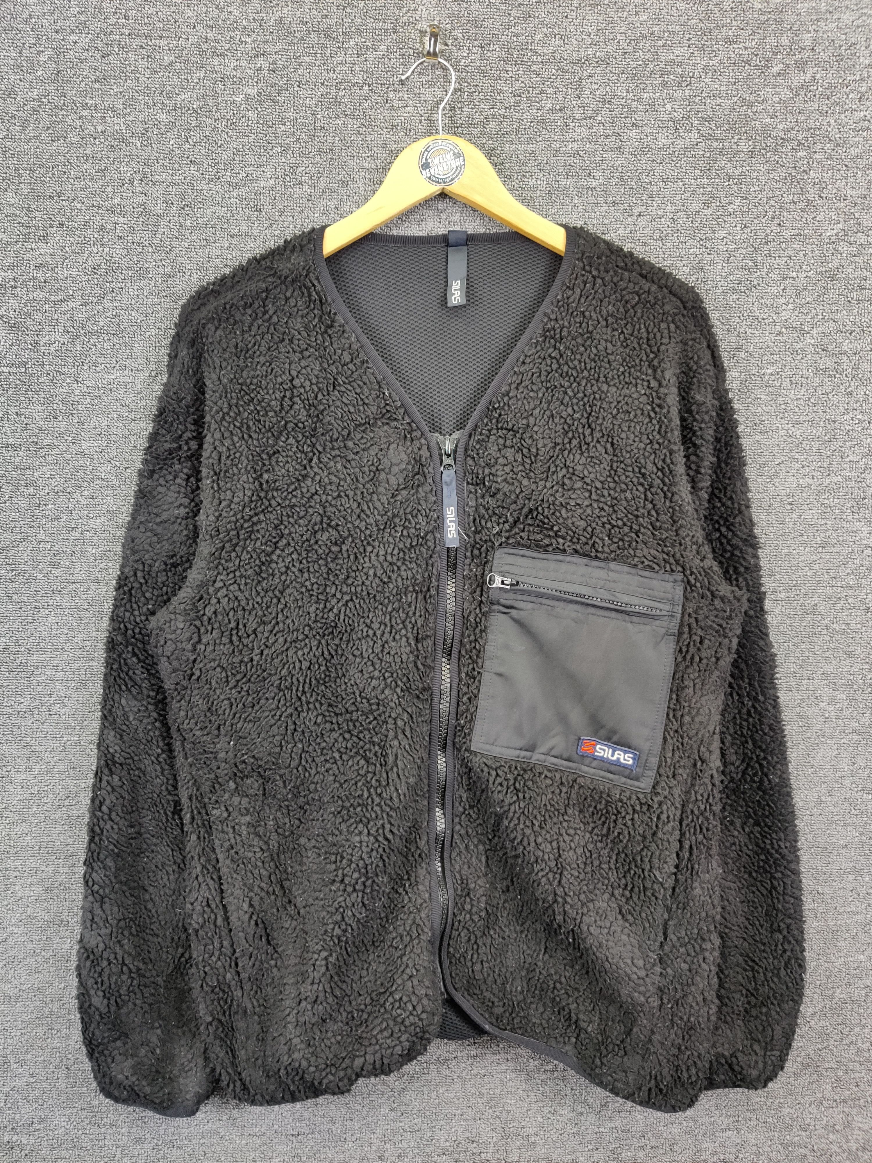 Silas Silas Fleece Sherpa Zipper Jacket Size US L / EU 52-54 / 3 - 1 Thumbnail