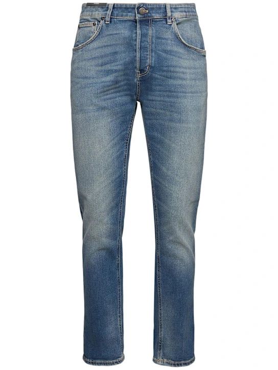 PT Torino o1lsvrm0425 Pocket Stretch Denim Jeans in Ocean Blue Size US 33 - 1 Thumbnail