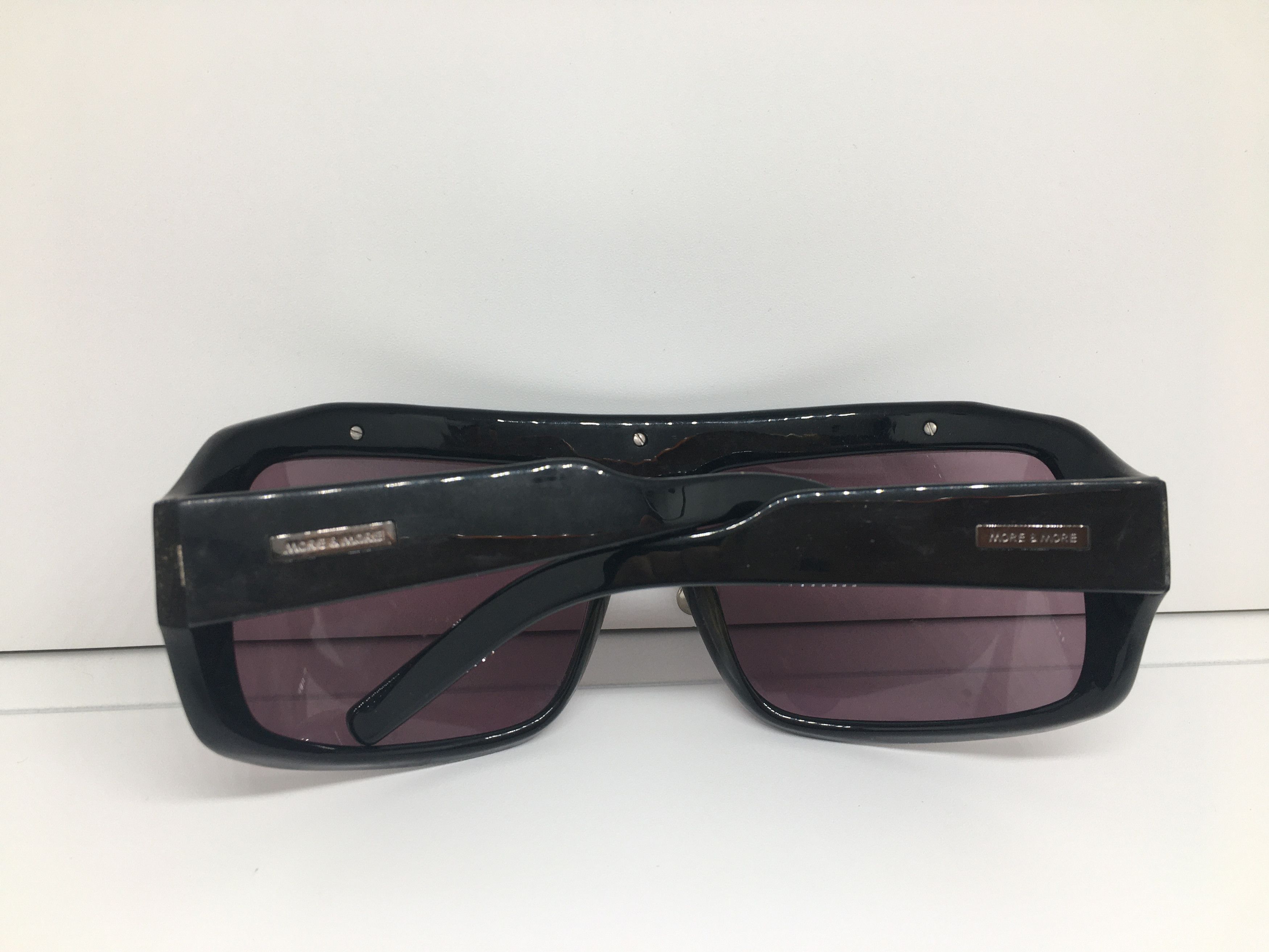 Vintage Vintage MORE & MORE Germany Wrapped Sunglasses Frame Size ONE SIZE - 8 Thumbnail
