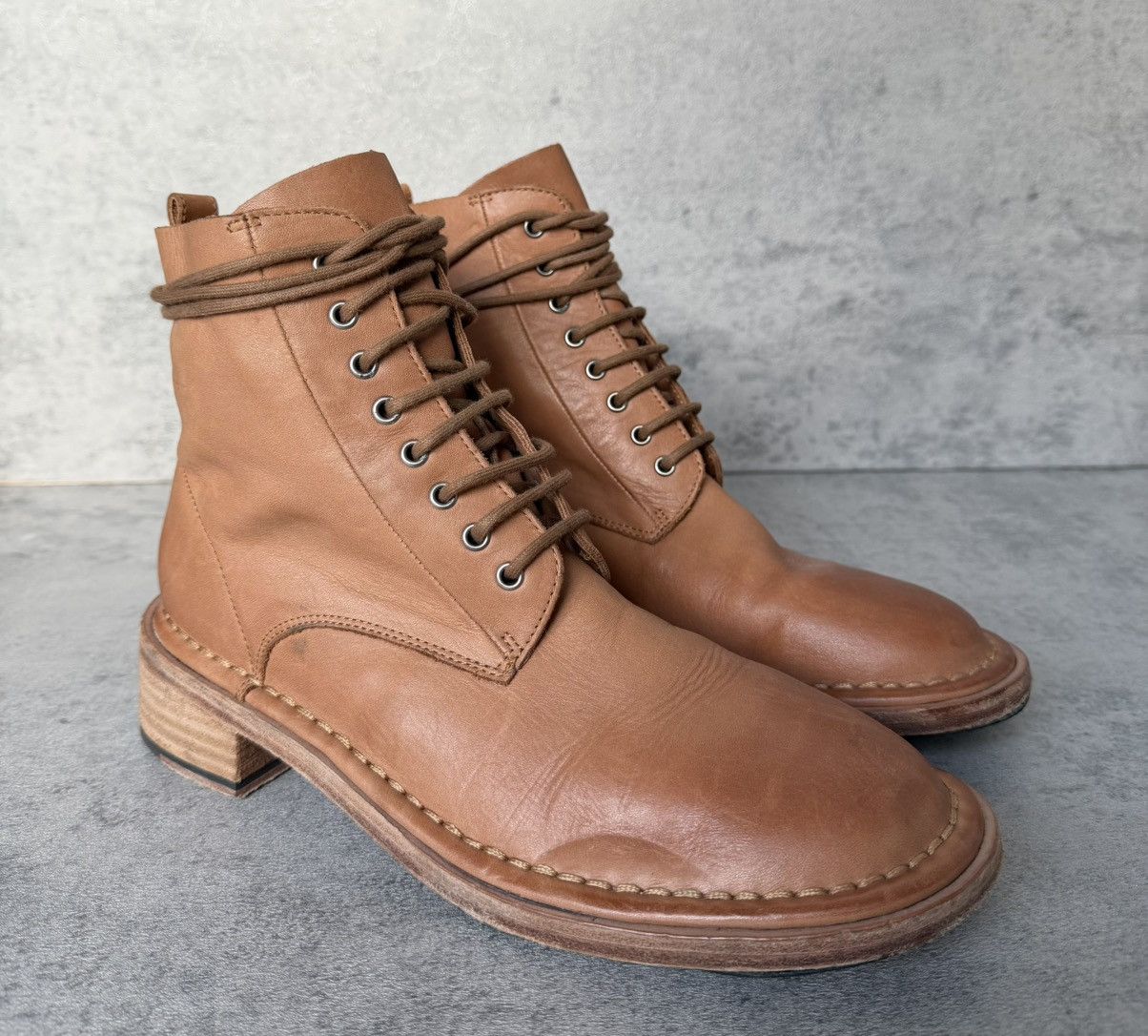 Marsell MARSELL - LEATHER LACE-UP BOOTS Size US 9 / IT 39 - 1 Thumbnail