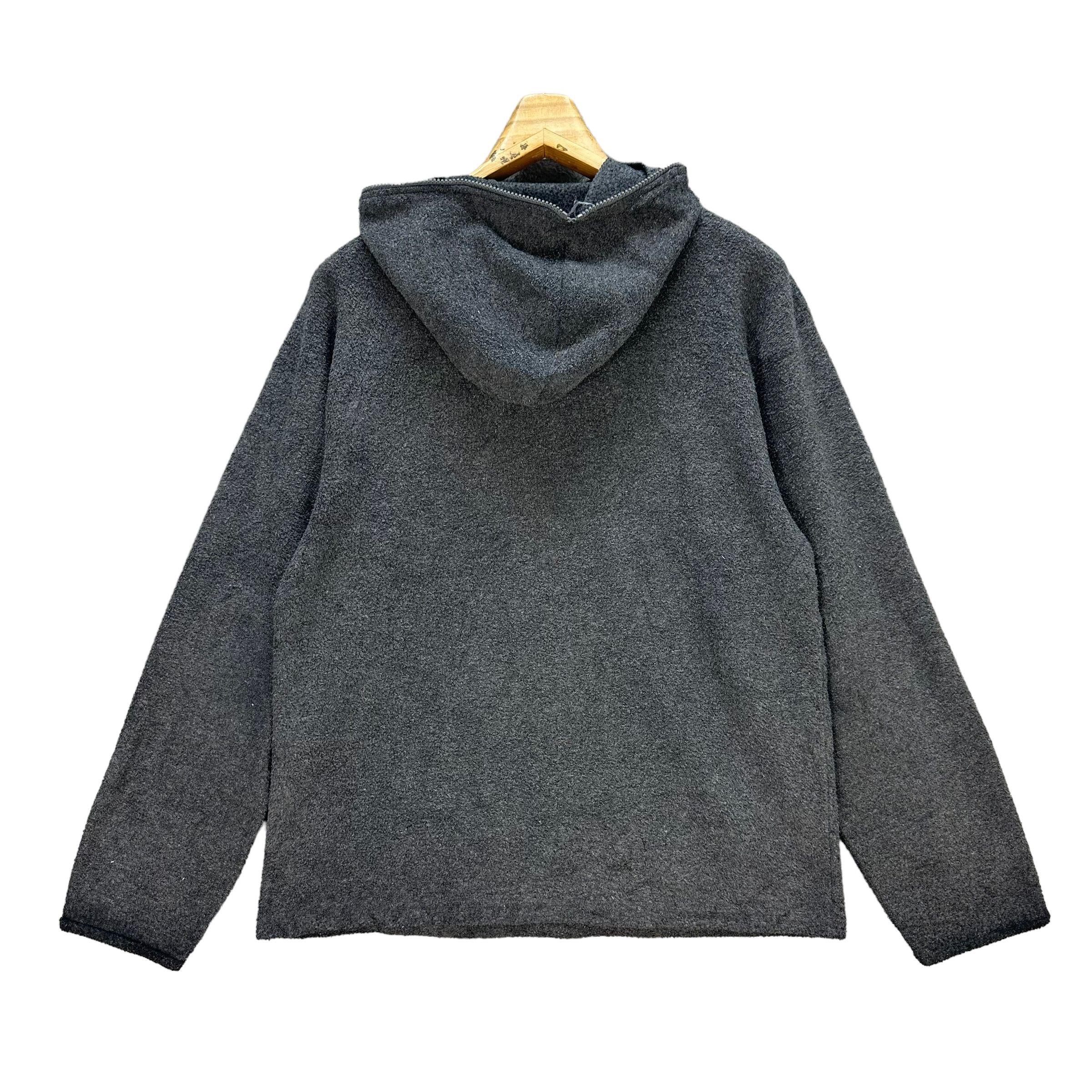 Final Home FINAL HOME ASYMMETRICAL PULLOVER FLEECE HOODIE #7571-154 Size US M / EU 48-50 / 2 - 11 Thumbnail