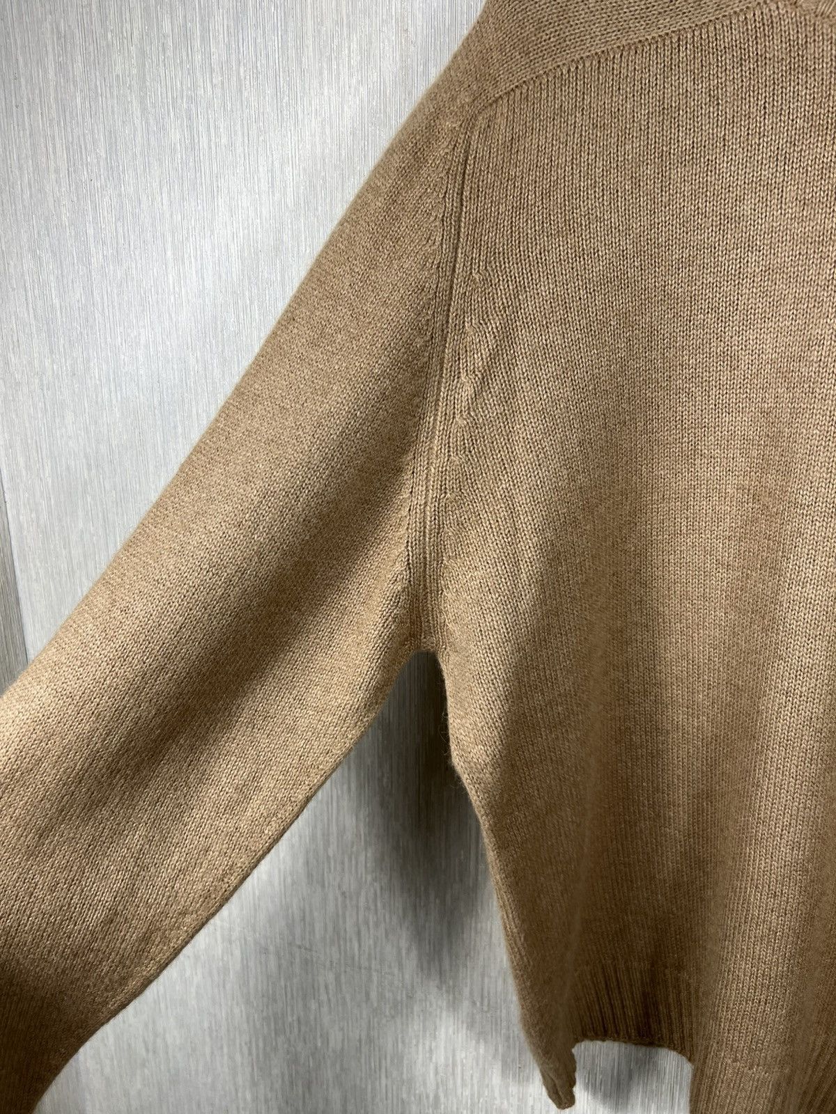 Lyle & Scott Vintage 90s Lyle & Scott camelhair knit sweater aesthetic Size US XL / EU 56 / 4 - 7 Thumbnail