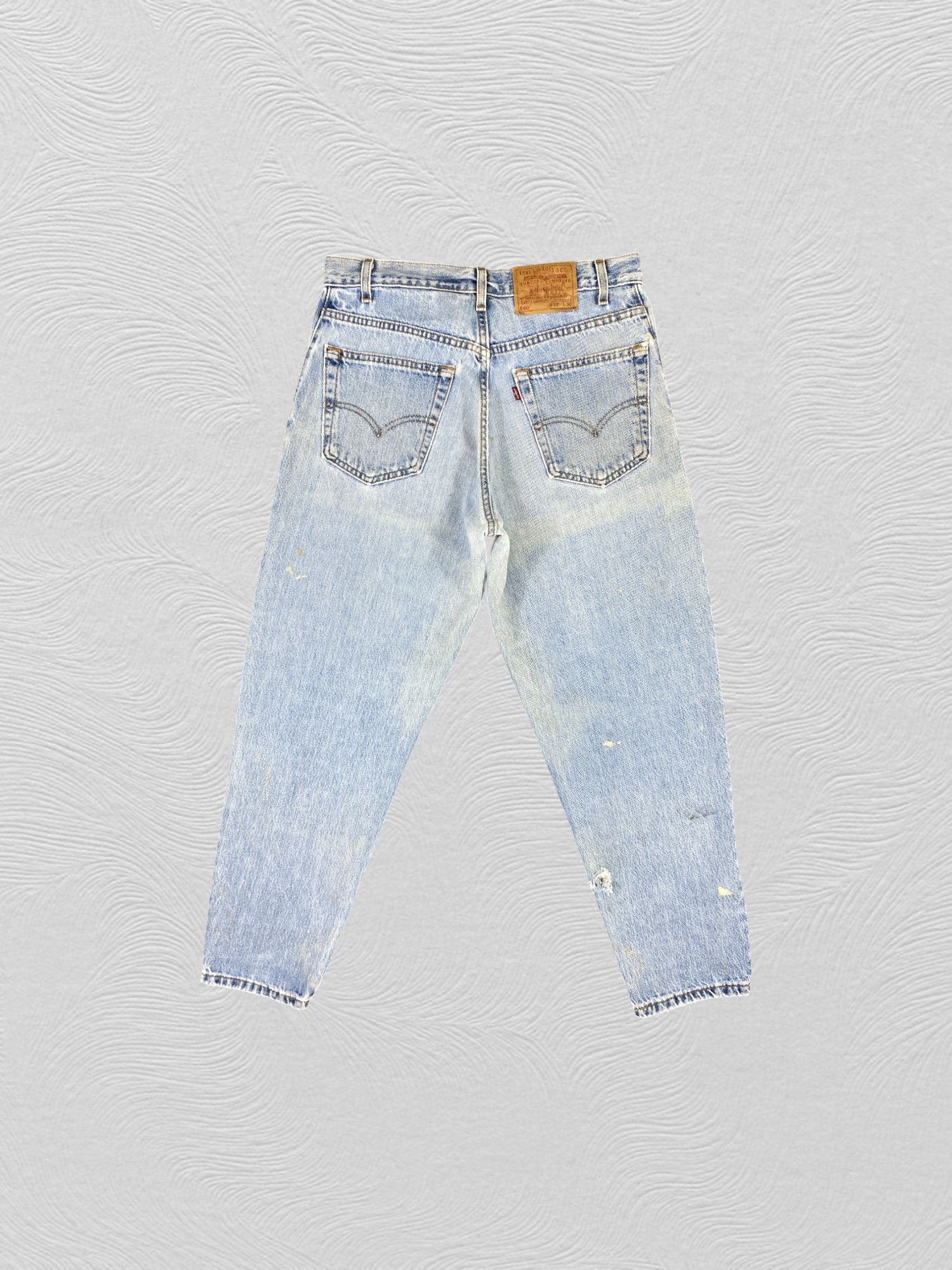 Levi's 90's Light Blue Wash Vintage Levi's 560 USA 32x29.5 JN1833 Size US 32 / EU 48 - 2 Thumbnail
