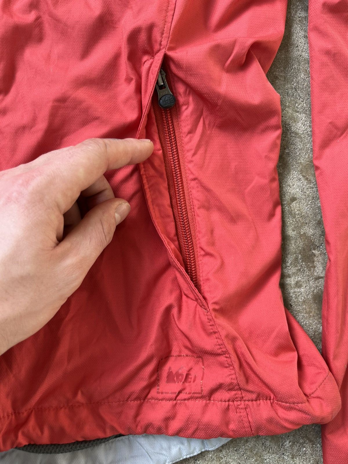 Rei REI Raincoat Zip Up Soft Shell Size XS / US 0-2 / IT 36-38 - 5 Thumbnail