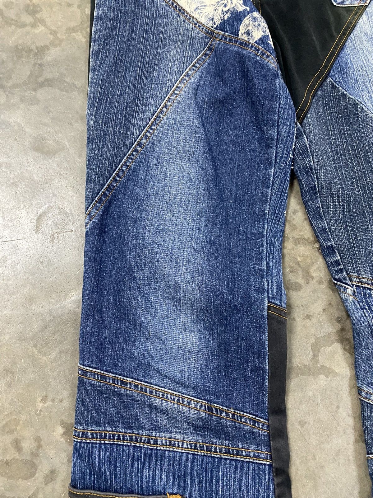 Hysteric Glamour × If Six Was Nine × Tornado Mart Flare Jeans Haphazard Jeans Flared Very Rare @265 Size US 28 / EU 44 - 3 Thumbnail