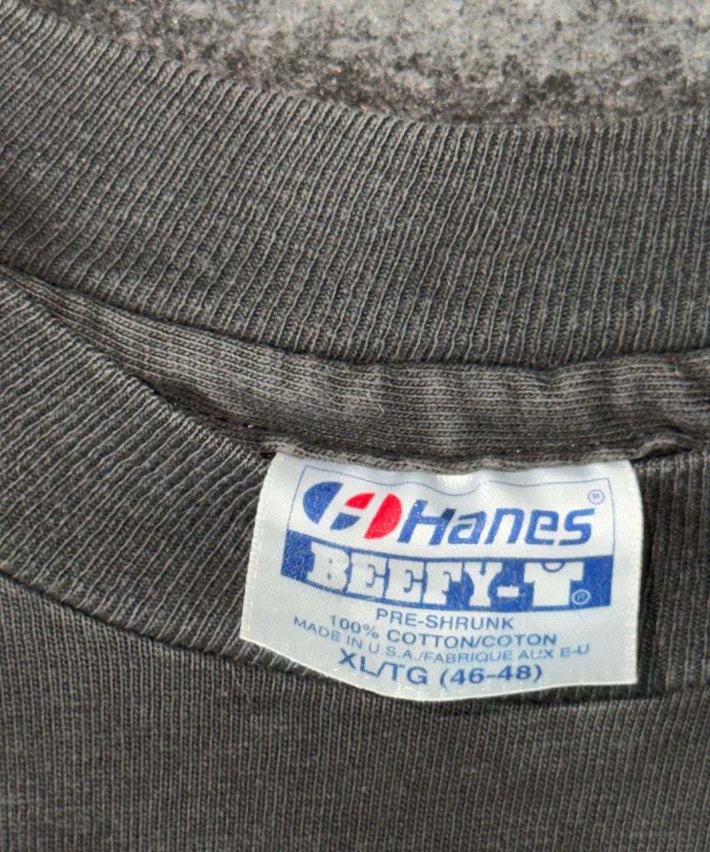 Hanes 1990 Air Waves Inc. Cat Tee Hanes Beefy-T USA Size US XL / EU 56 / 4 - 4 Thumbnail