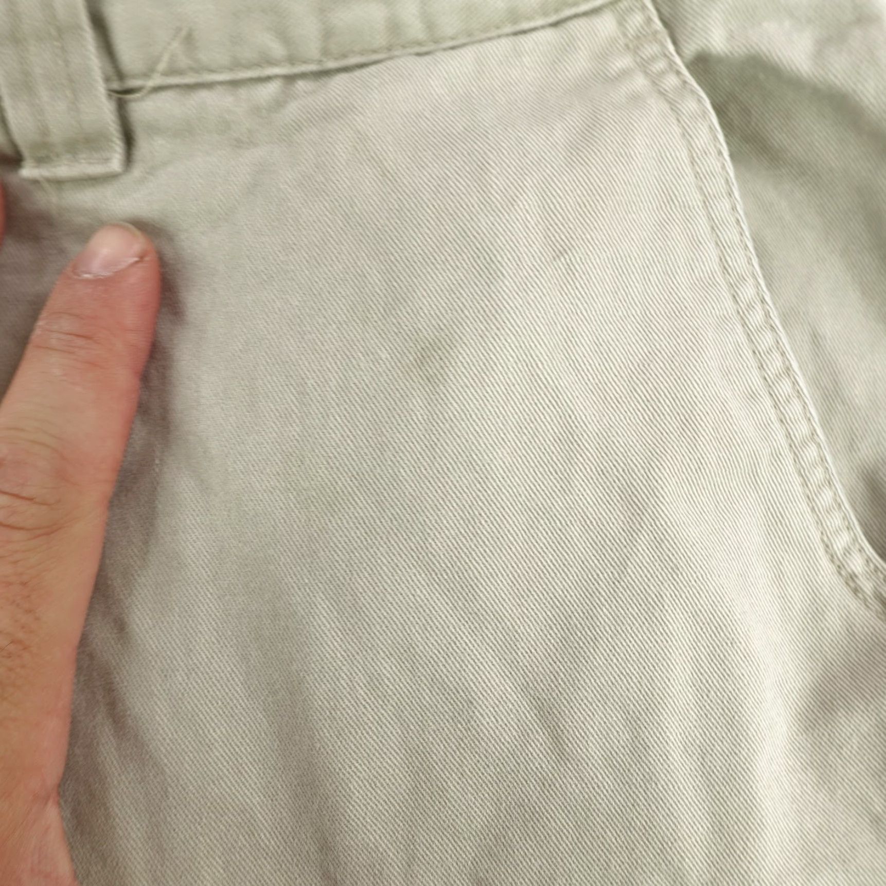 Quiksilver VINTAGE Quiksilver Cargo Shorts Mens 40 Beige Cotton Relaxed Fit Outdoor Casual Skate Surf Size US 39 - 4 Thumbnail