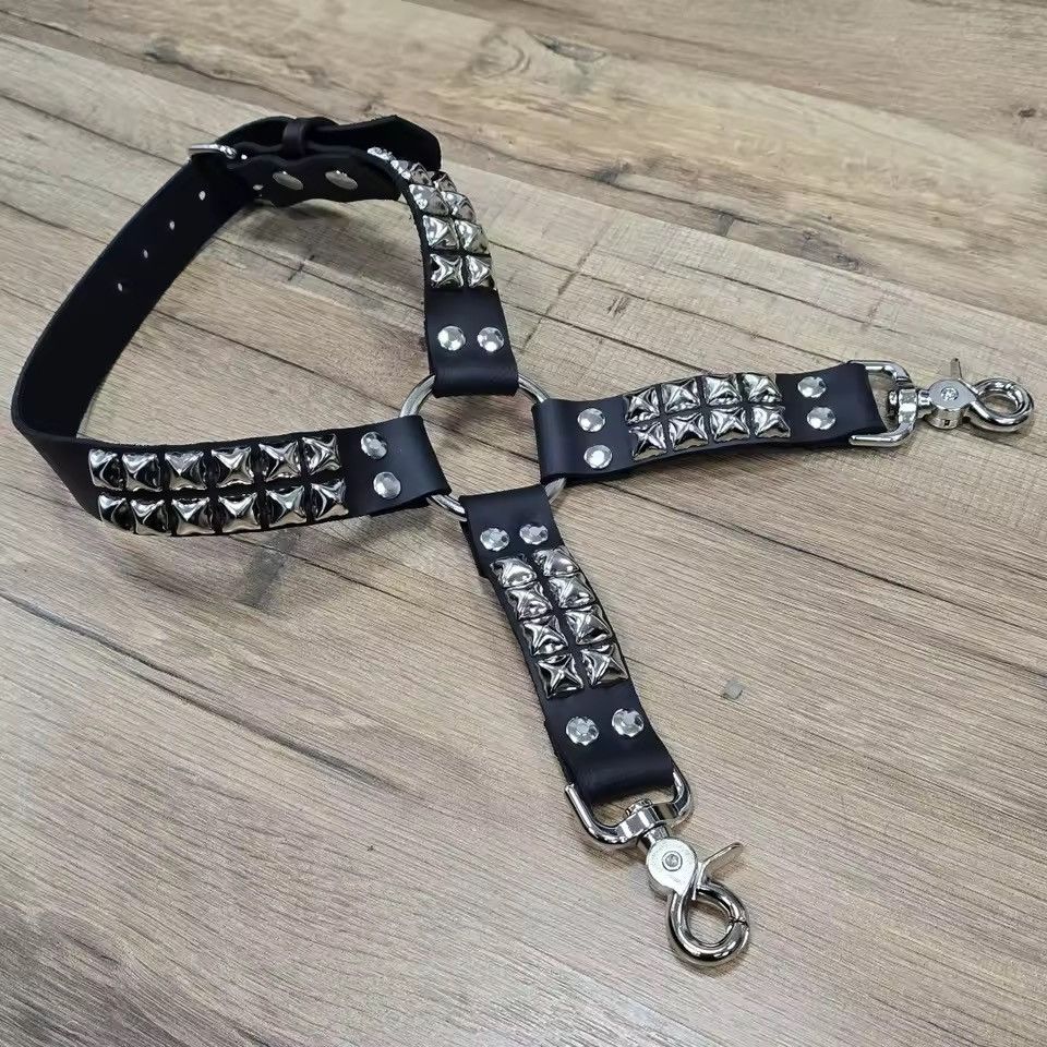 Japanese Brand Punk Thigh Garters Belt Leg Harness Size ONE SIZE - 4 Thumbnail