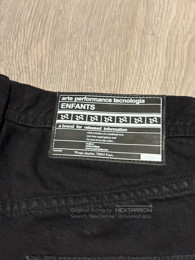 Enfants Riches Deprimes Enfants Riches Deprimes Black Basic Straight-Leg Jeans Size US 30 / EU 46 - 3 Thumbnail