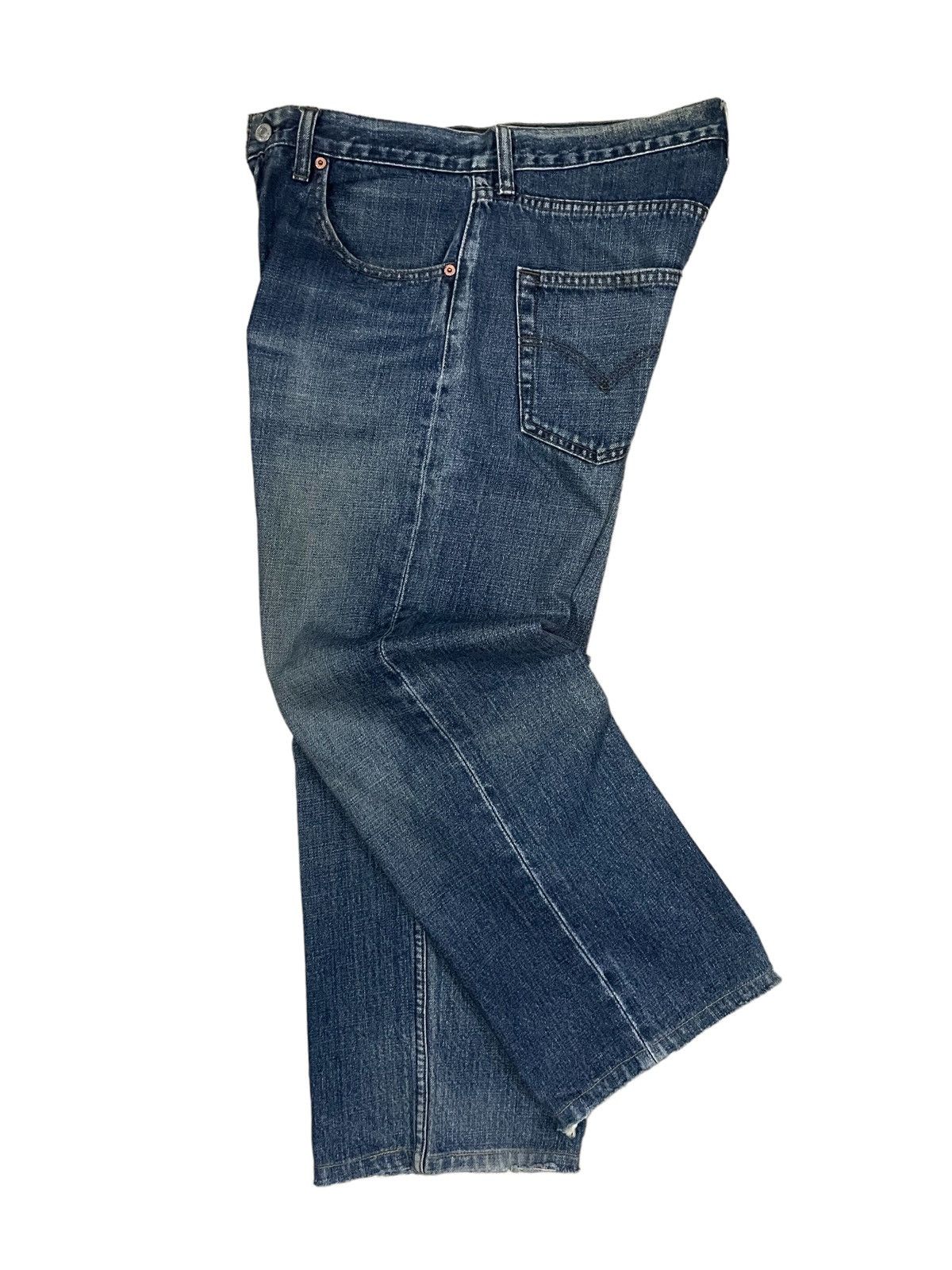 Levi's Vintage Levi’s Stone Wash Denim Baggy Straight Cut Jeans Size US 32 / EU 48 - 7 Thumbnail