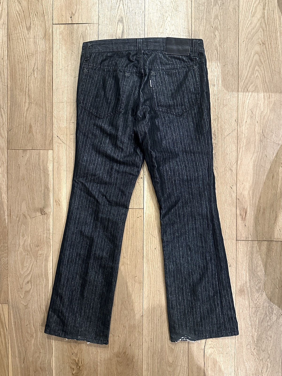Tornado Mart Tornado Mart Striped Shine Denim Size US 30 / EU 46 - 2 Thumbnail