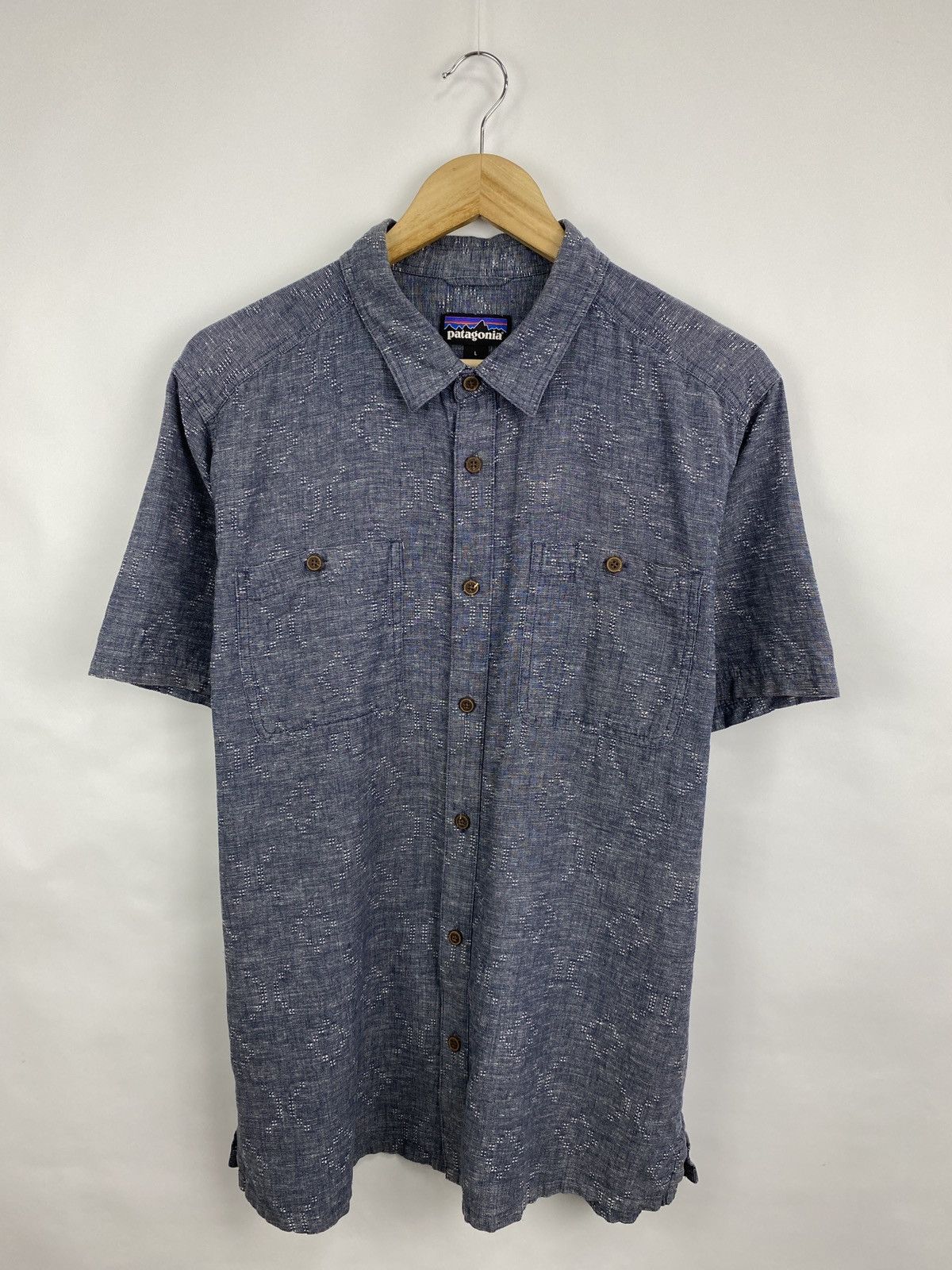 Patagonia 🇺🇸 Vintage 90s Patagonia Pataloha Hawaiian Aloha Shirt Retro Size US L / EU 52-54 / 3 - 3 Thumbnail