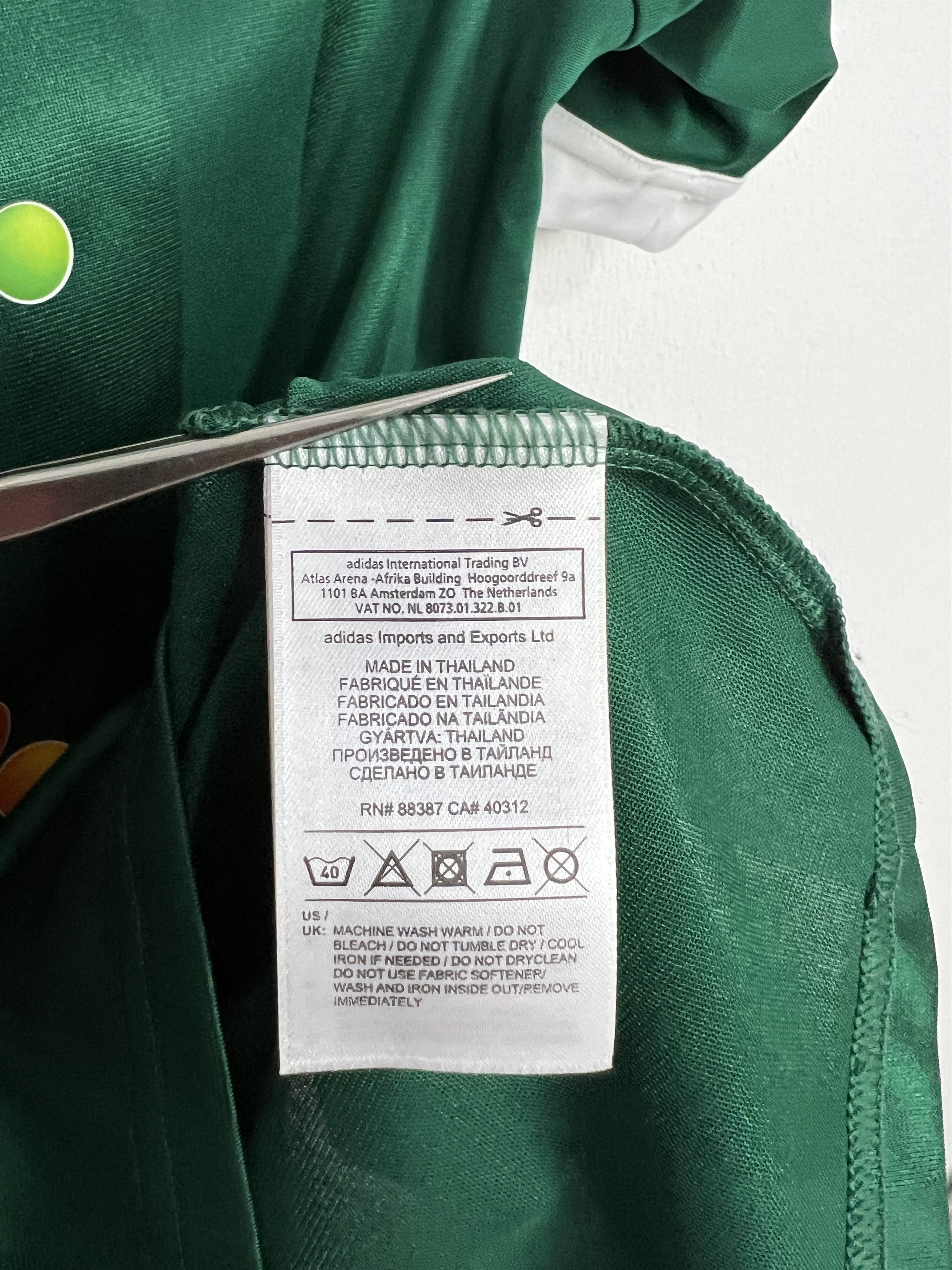 Adidas Panathinaikos Home football shirt 2011 Soccer Adidas Jersey Size US M / EU 48-50 / 2 - 8 Thumbnail