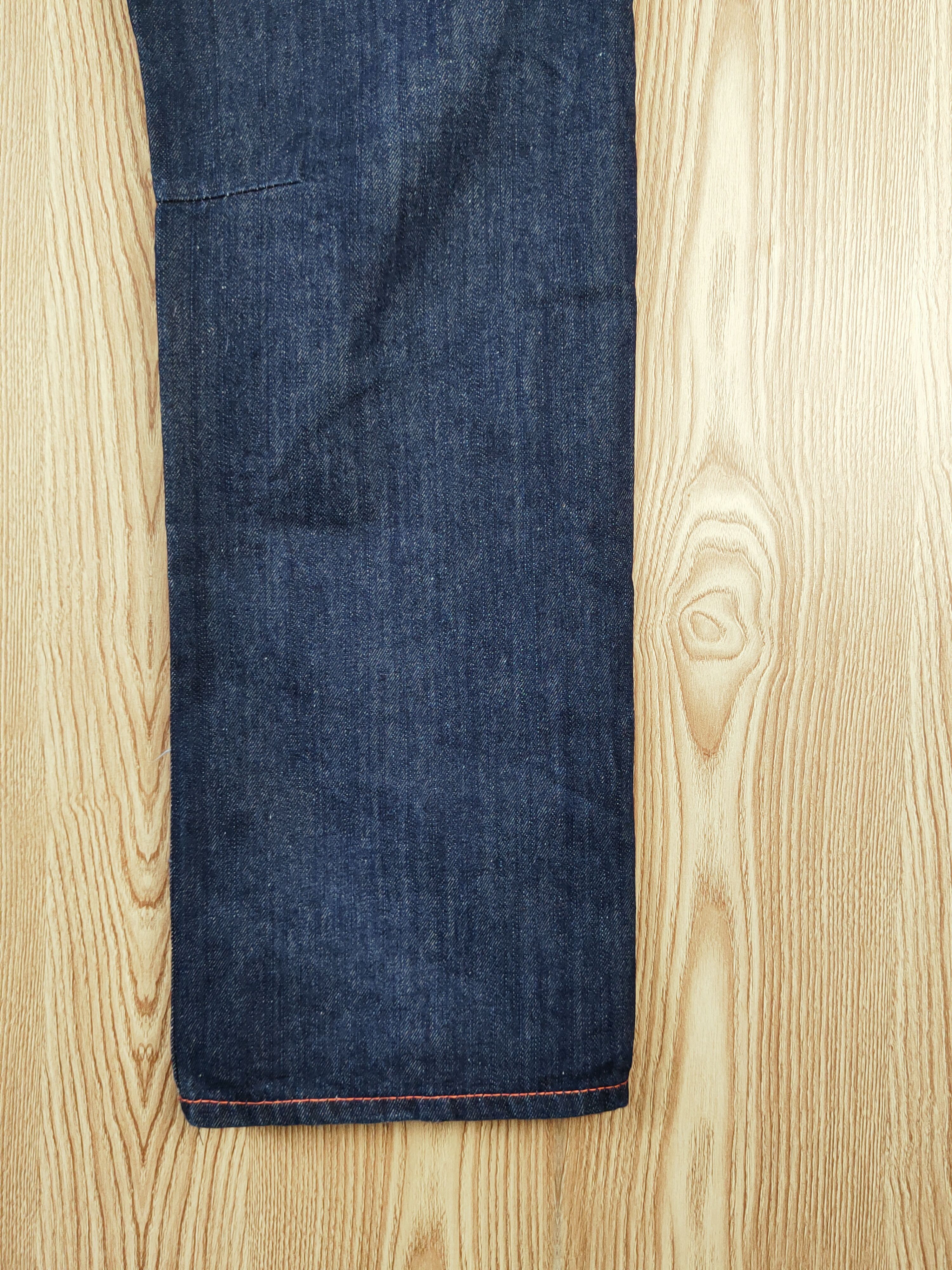 Japanese Brand Japan Dark Blue Distressed Ripped Jeans #W215 Size US 36 / EU 52 - 8 Thumbnail