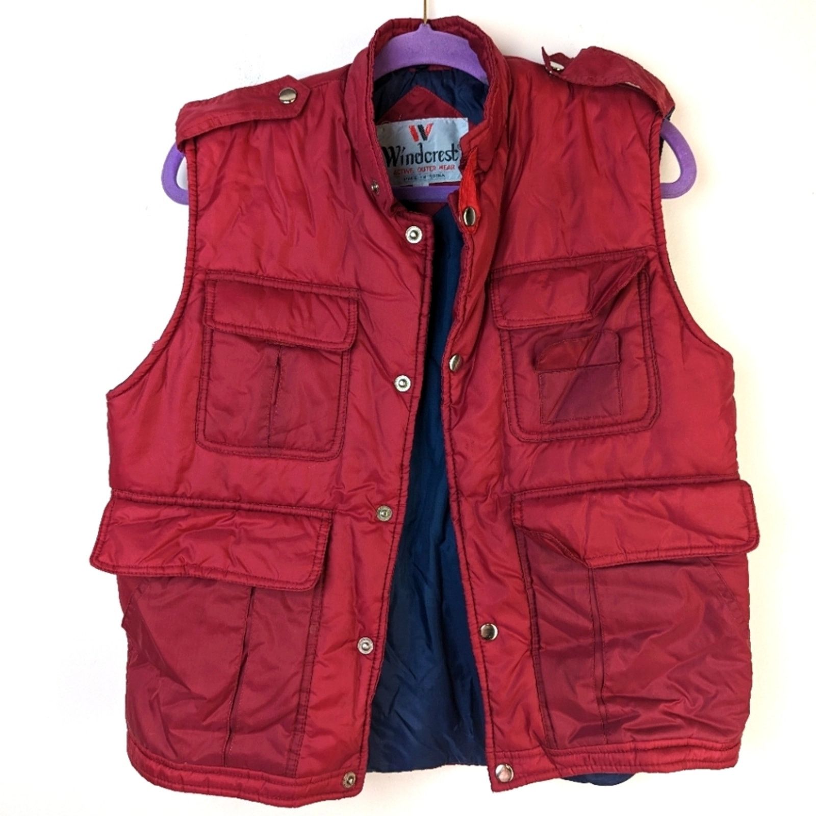 Vintage Vintage Windcrest Puffer Vest - Small Size US S / EU 44-46 / 1 - 1 Thumbnail