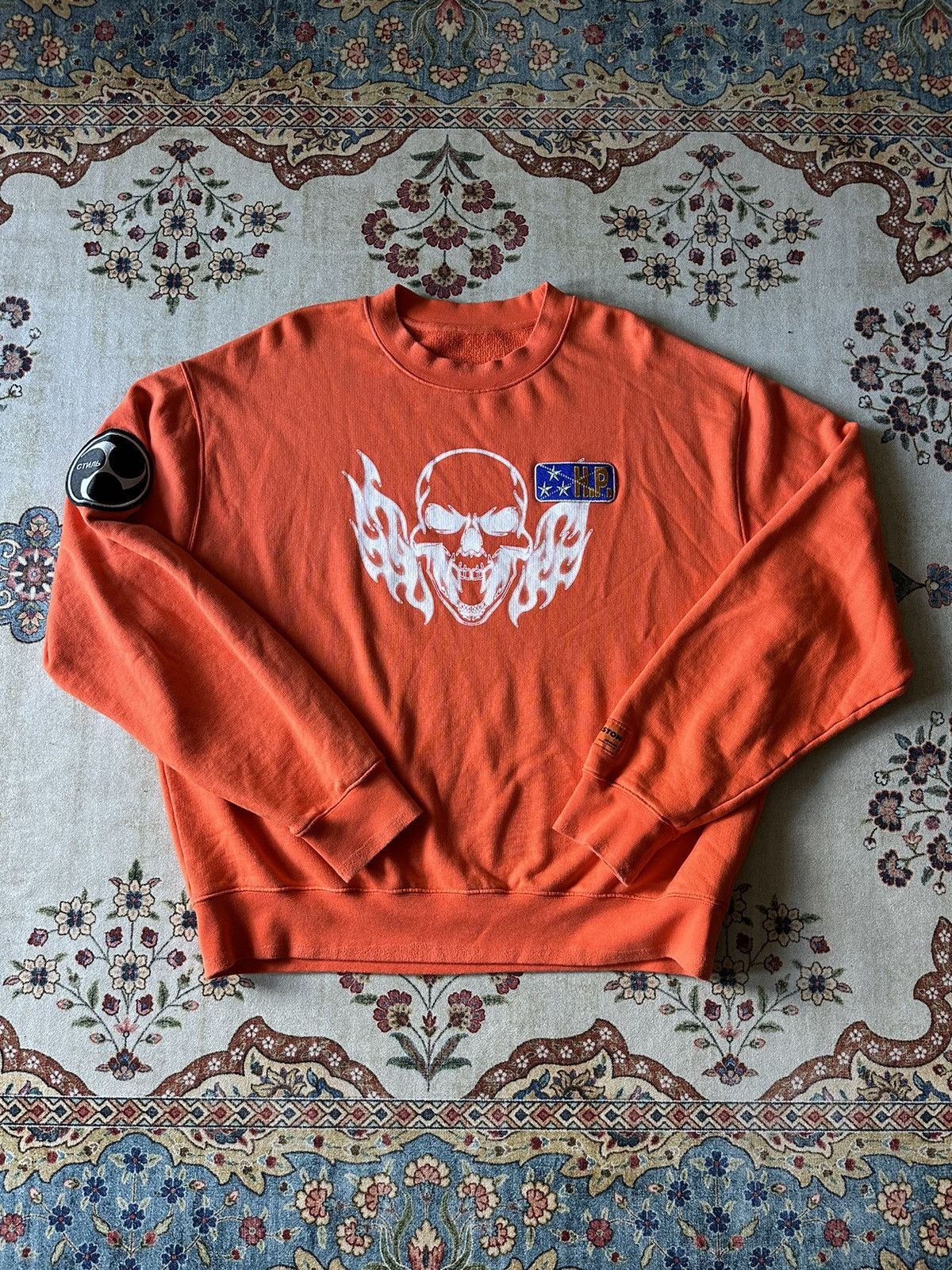 Heron Preston Skull Print Sweatshirt