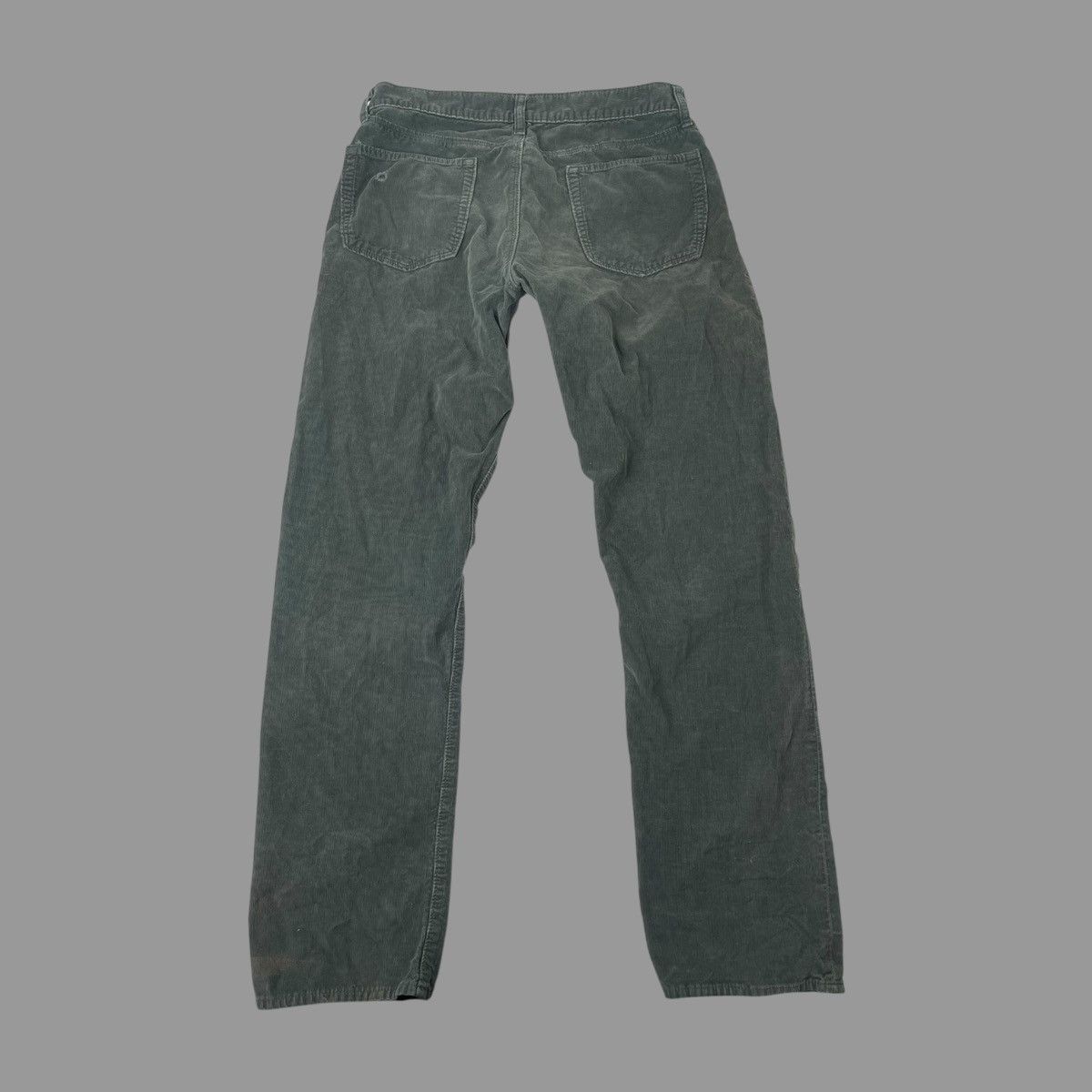 Gap × Vintage Vintage 90s green corduroy pants Size US 32 / EU 48 - 1 Thumbnail