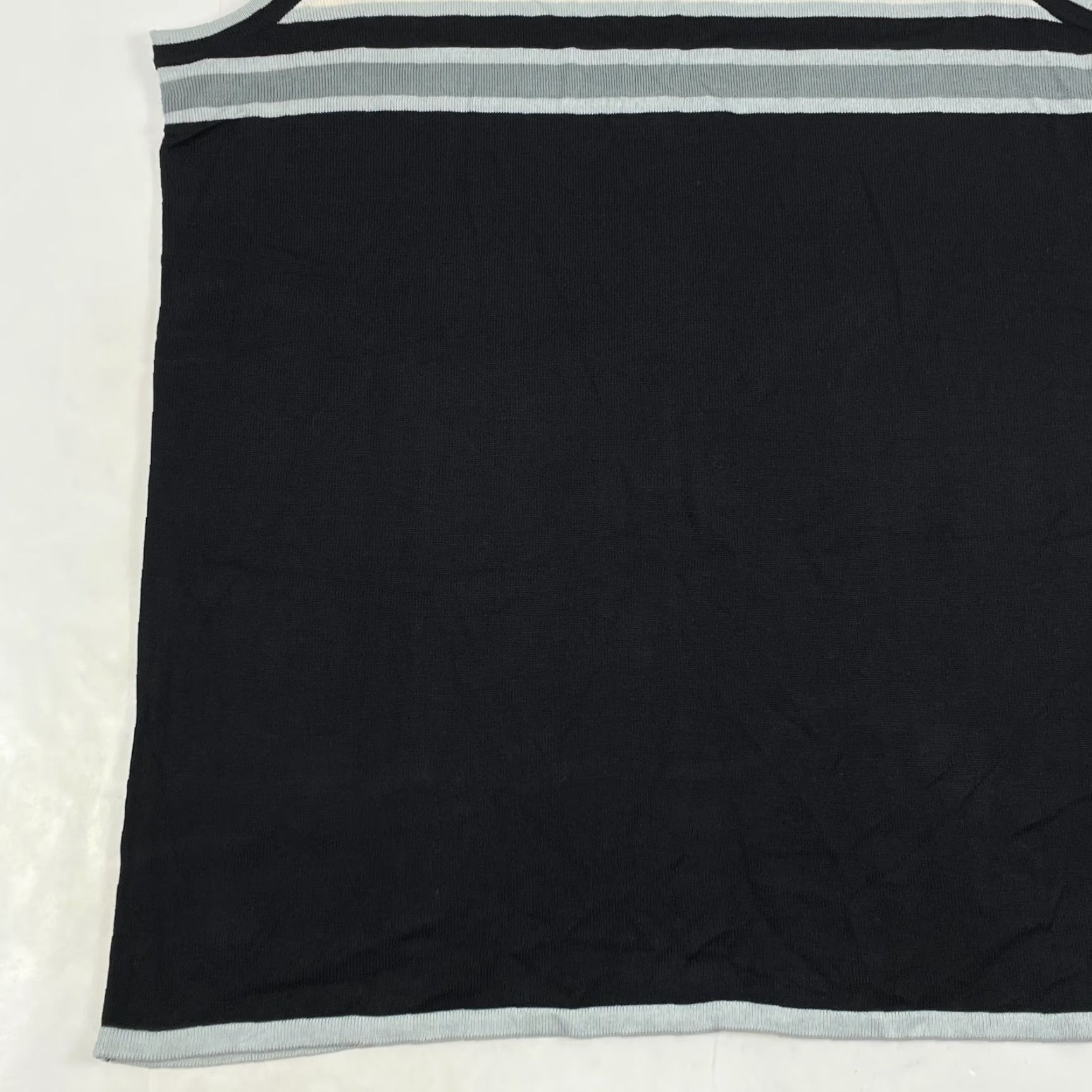 Lacoste VINTAGE Lacoste Sweater Vest Mens XL Black Golf Sleeveless Croc Knit Shirt Size US XL / EU 56 / 4 - 5 Thumbnail