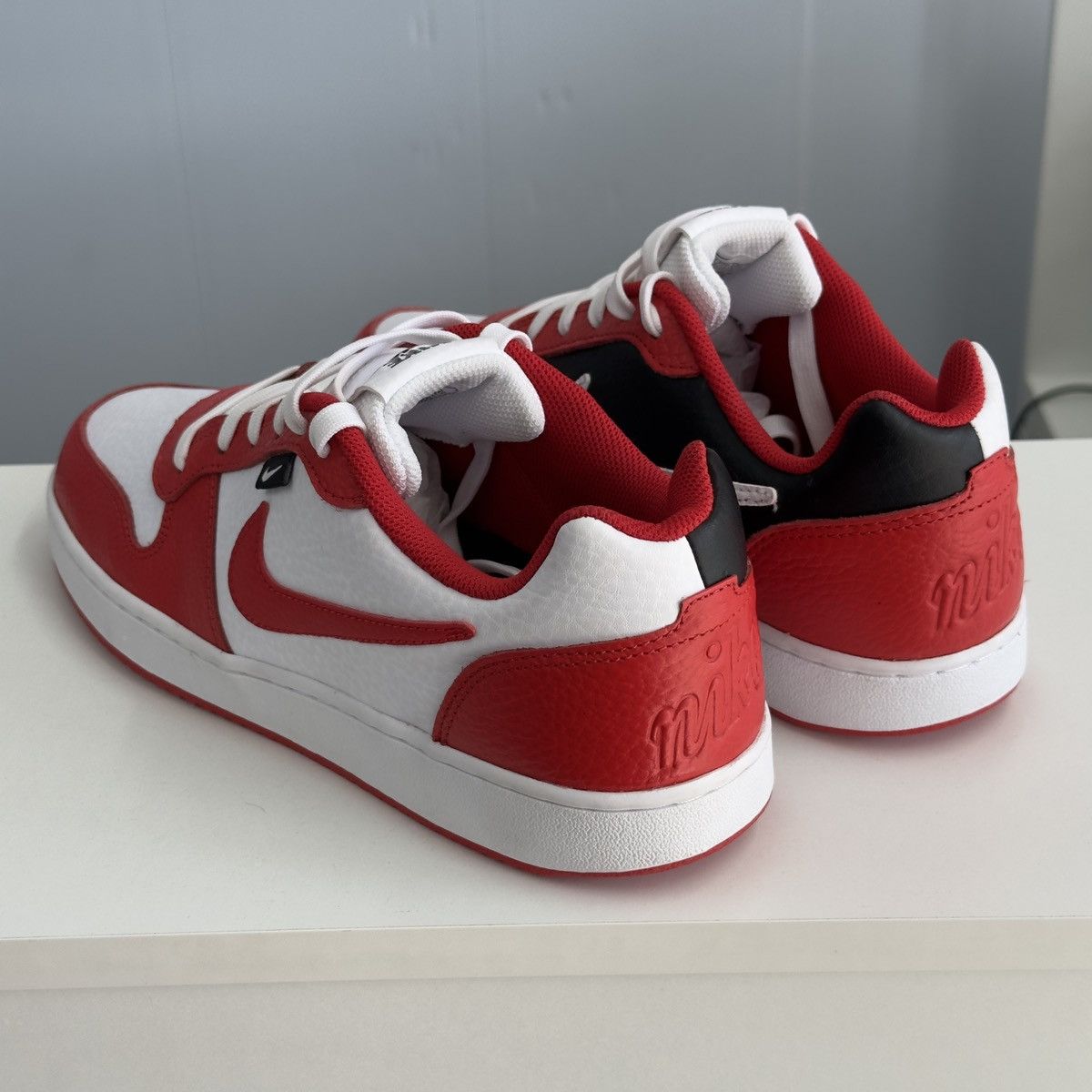 Nike Original Nike Ebernon Low Premium AQ1774-101 | US 8.5 Size US 9.5 / EU 42-43 - 3 Thumbnail
