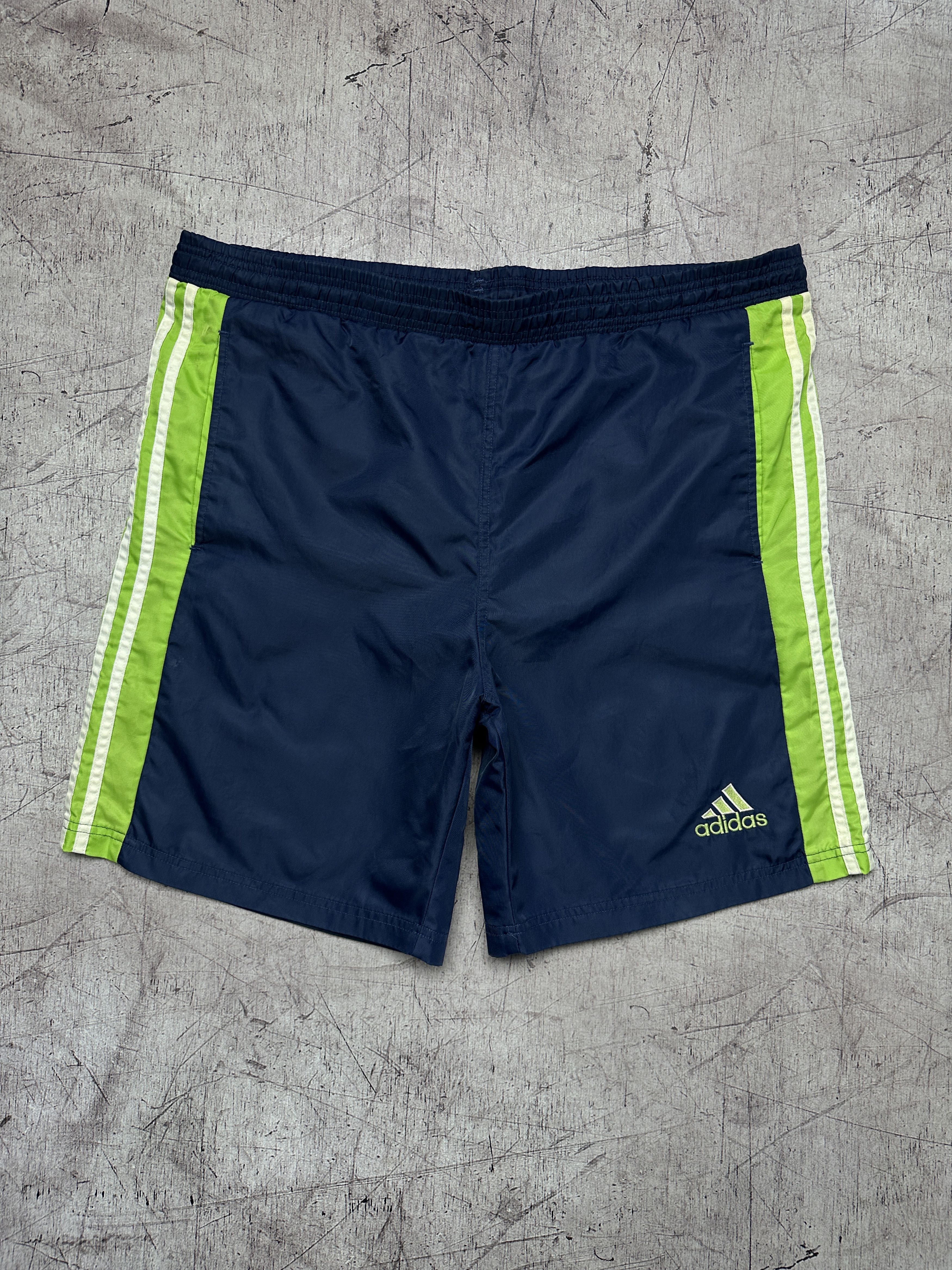 Adidas × Vintage Adidas Vintage Mens Nylon Shorts Size US 34 / EU 50 - 1 Thumbnail