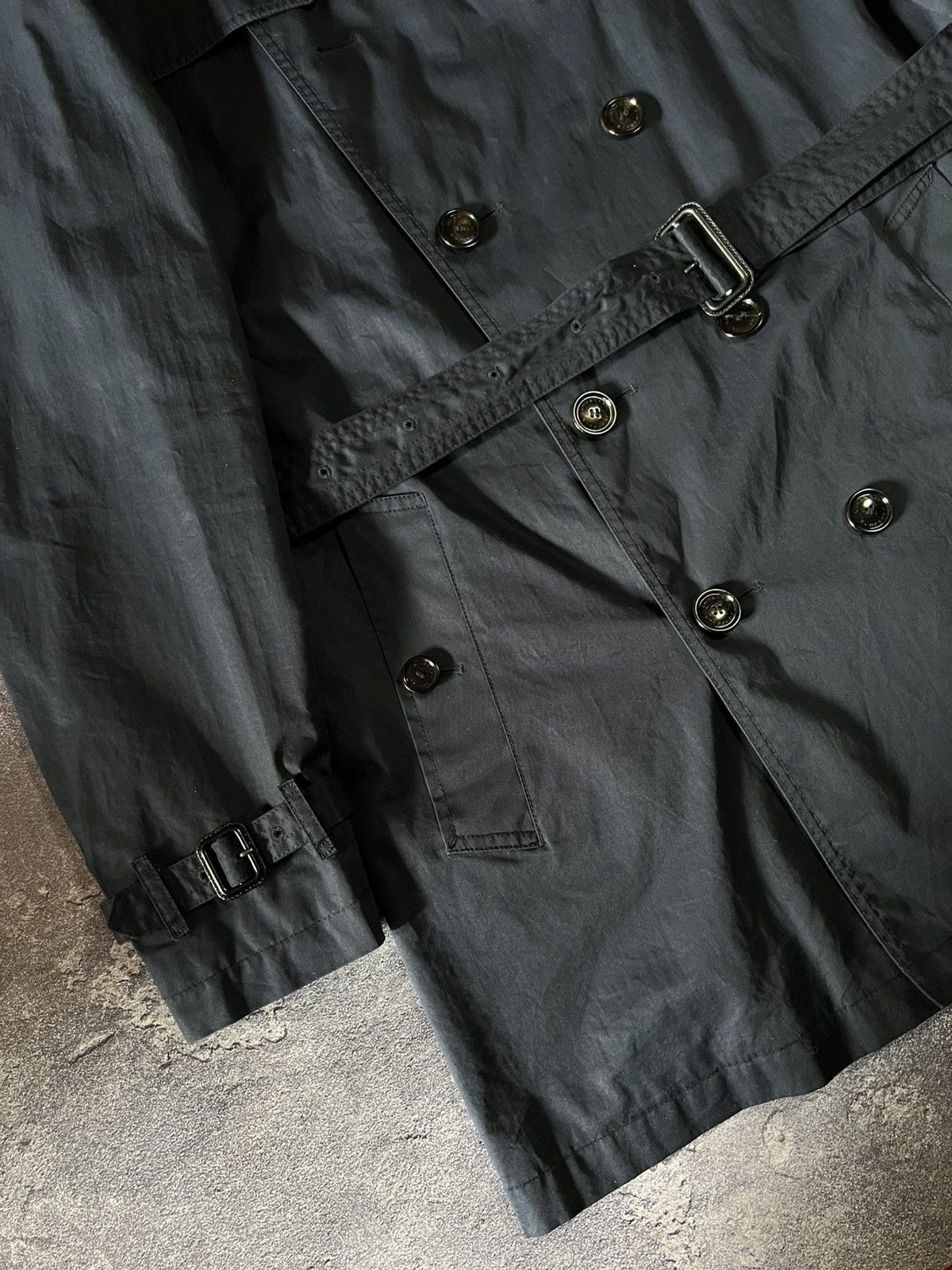 Burberry Burberry London Double Breasted Belted Trench Coat Size XL / US 12-14 / IT 48-50 - 3 Thumbnail