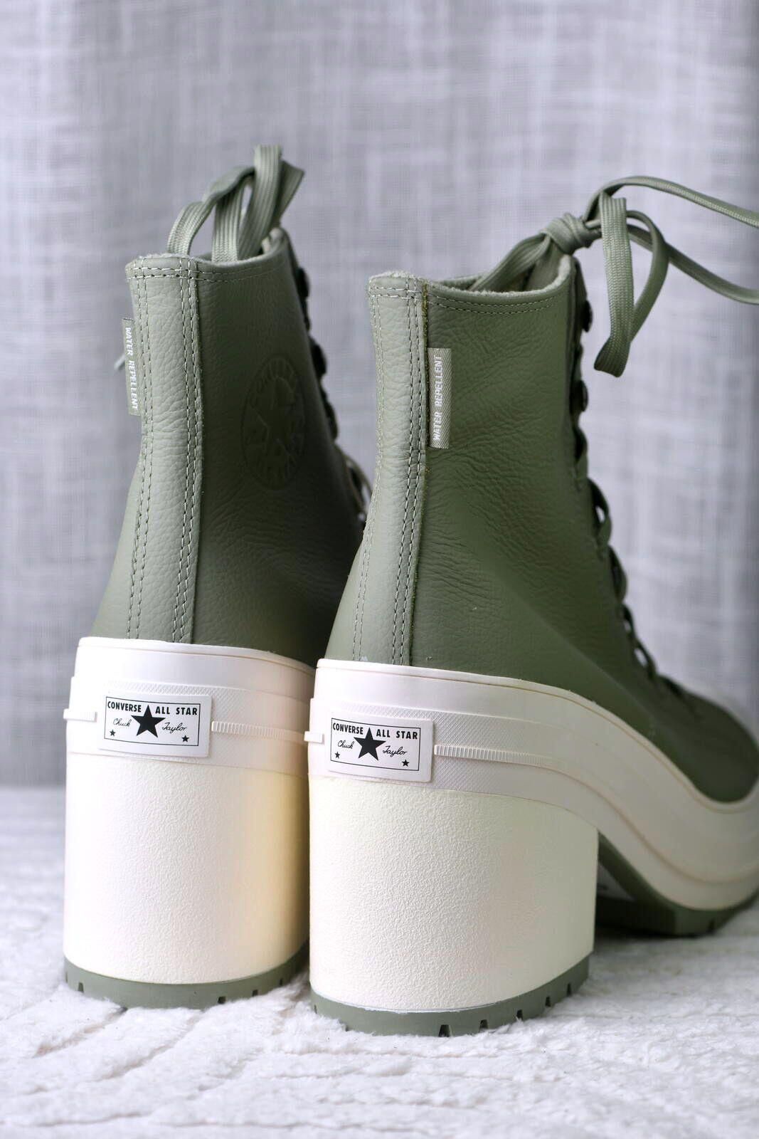 Converse Converse Chuck 70 De Luxe Heel Platform – Green Women Size US 12 / IT 42 - 3 Thumbnail
