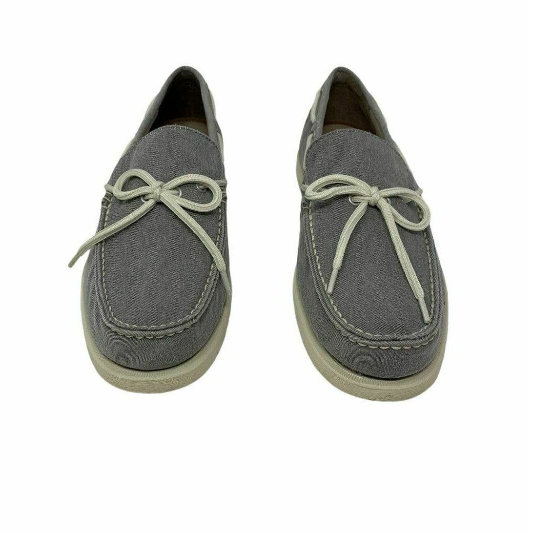 Eastland Eastland Men's Yarmouth 1-Eye Canvas Gray Boat Shoes 8D Size US 8 / EU 41 - 6 Thumbnail