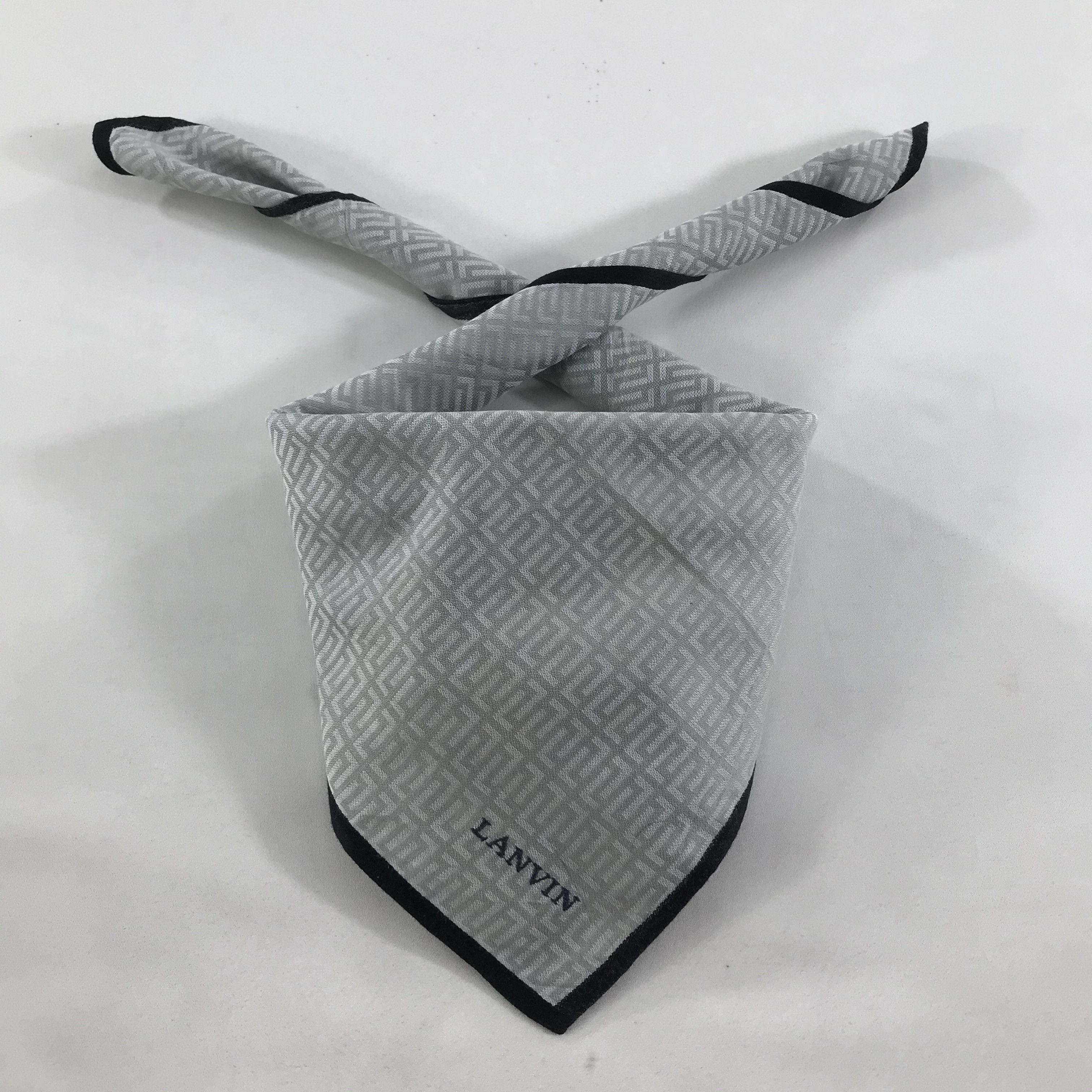 Lanvin × Vintage Lanvin Bandana / Handkerchief / Neckerchief - S1604 Size ONE SIZE - 3 Thumbnail