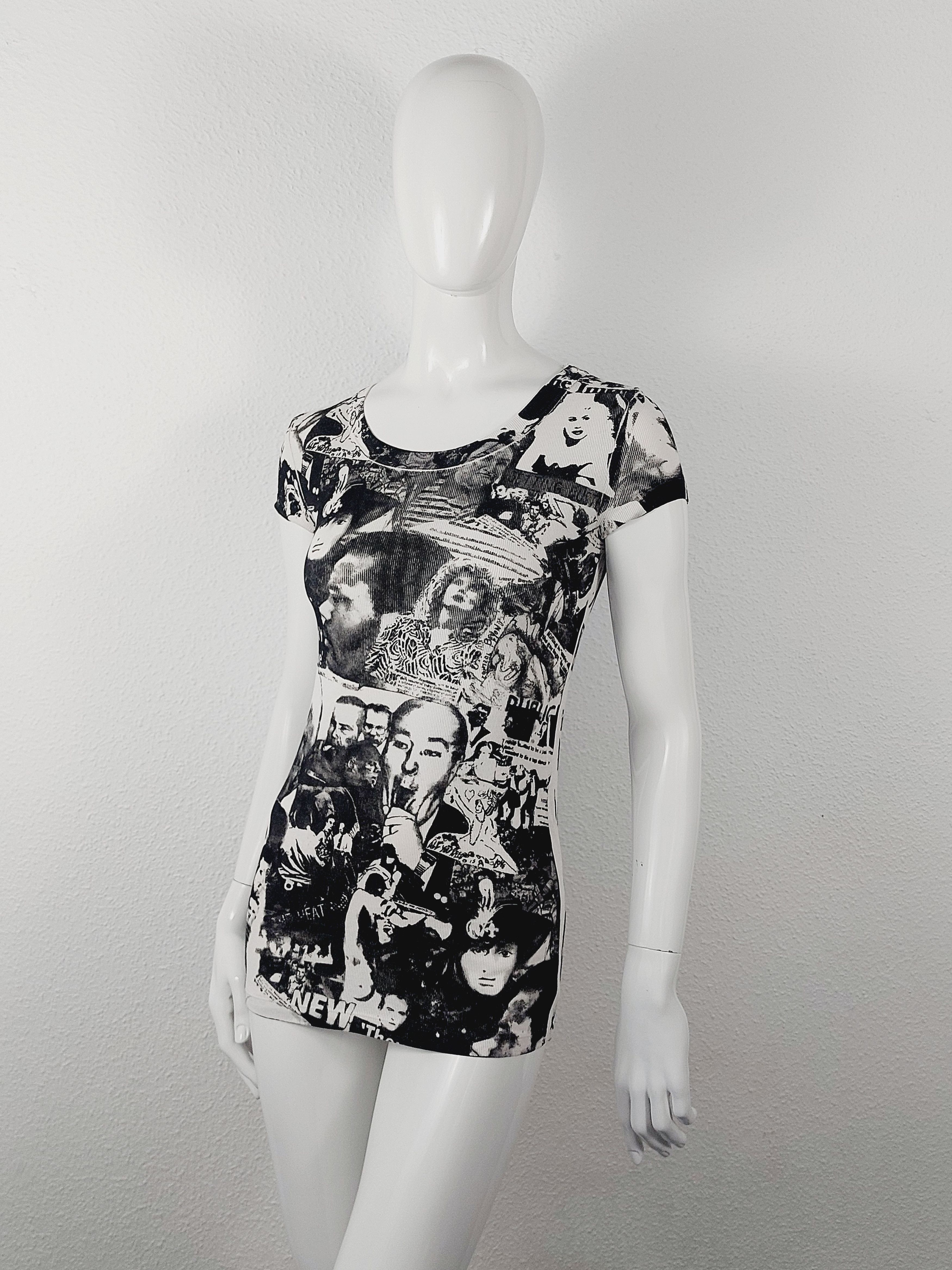 Dolce & Gabbana Dolce and Gabbana D&G Newspaper Faces Gazette Journal Top Size US S / EU 44-46 / 1 - 12 Thumbnail