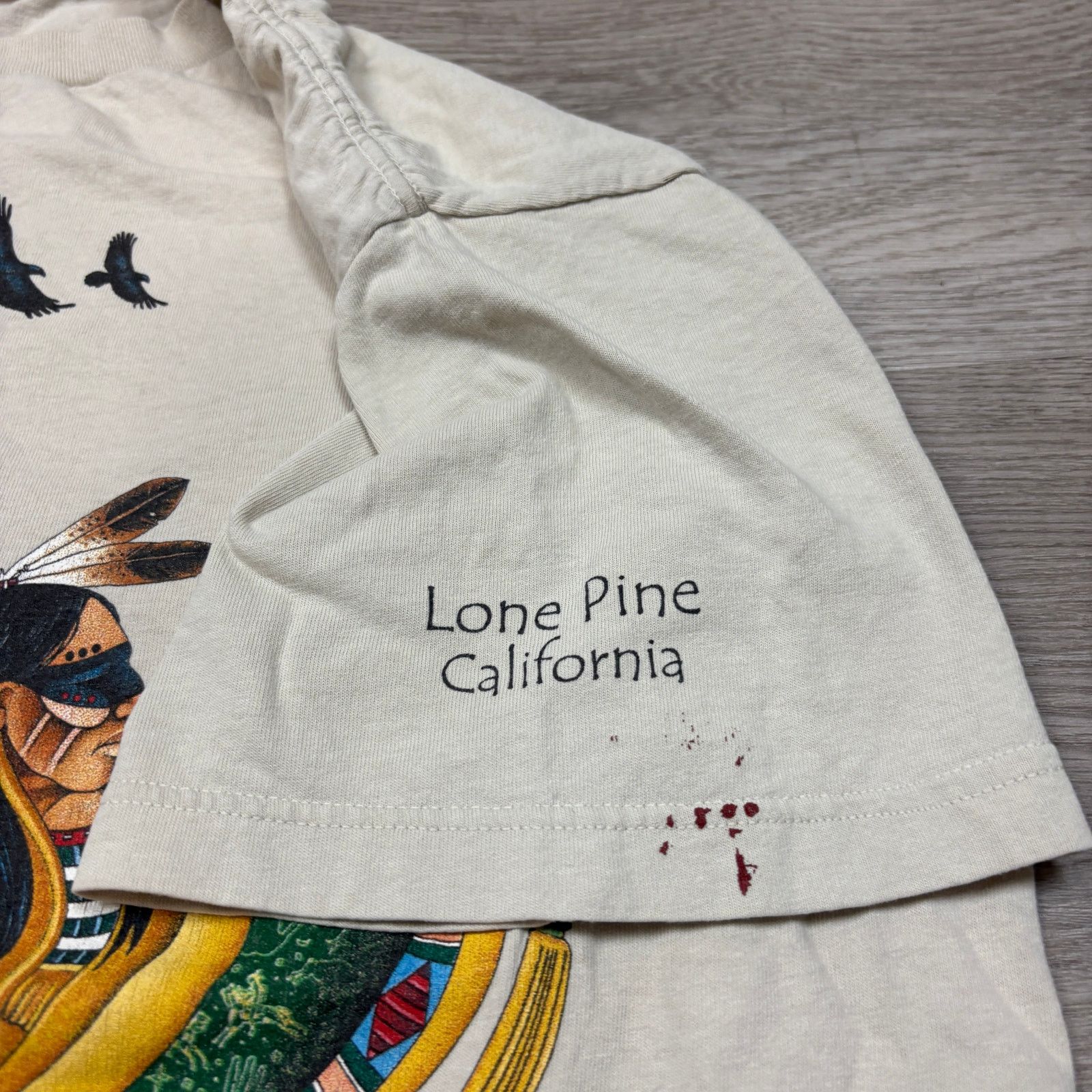 Habitat × Vintage Vintage 90s Habitat Wolf Warriors Lone Pine Shirt Mens Large Size US L / EU 52-54 / 3 - 9 Thumbnail