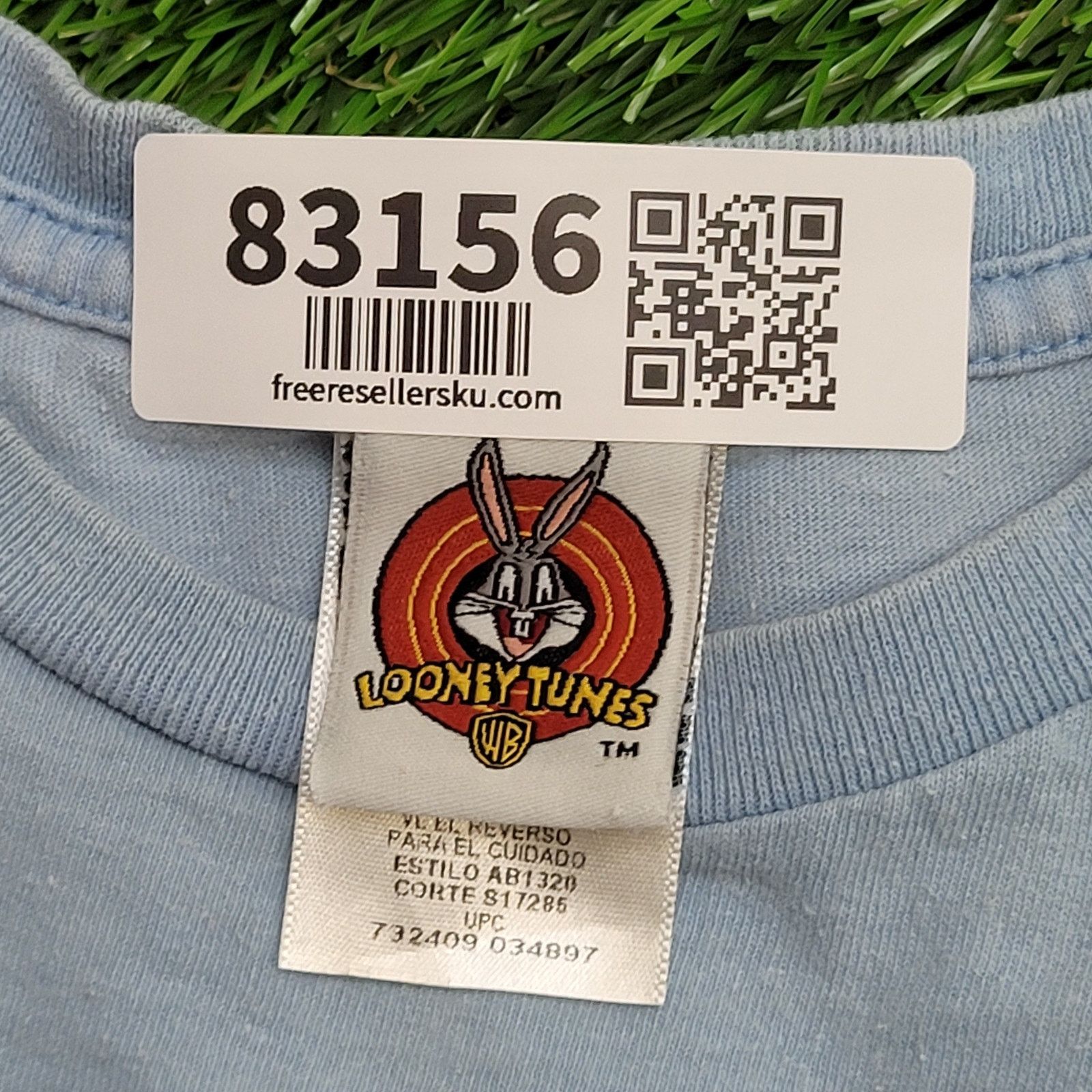 Warner Bros VTG Y2K Looney-Tunes Cartoon Shirt Womens XL Light Blue Size XL / US 12-14 / IT 48-50 - 10 Thumbnail
