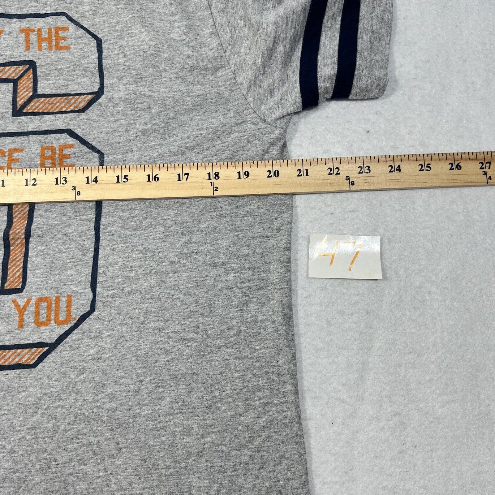 Star Wars Star Wars May The Force Be With You Short Sleeve Graphic Tee Size US M / EU 48-50 / 2 - 7 Thumbnail