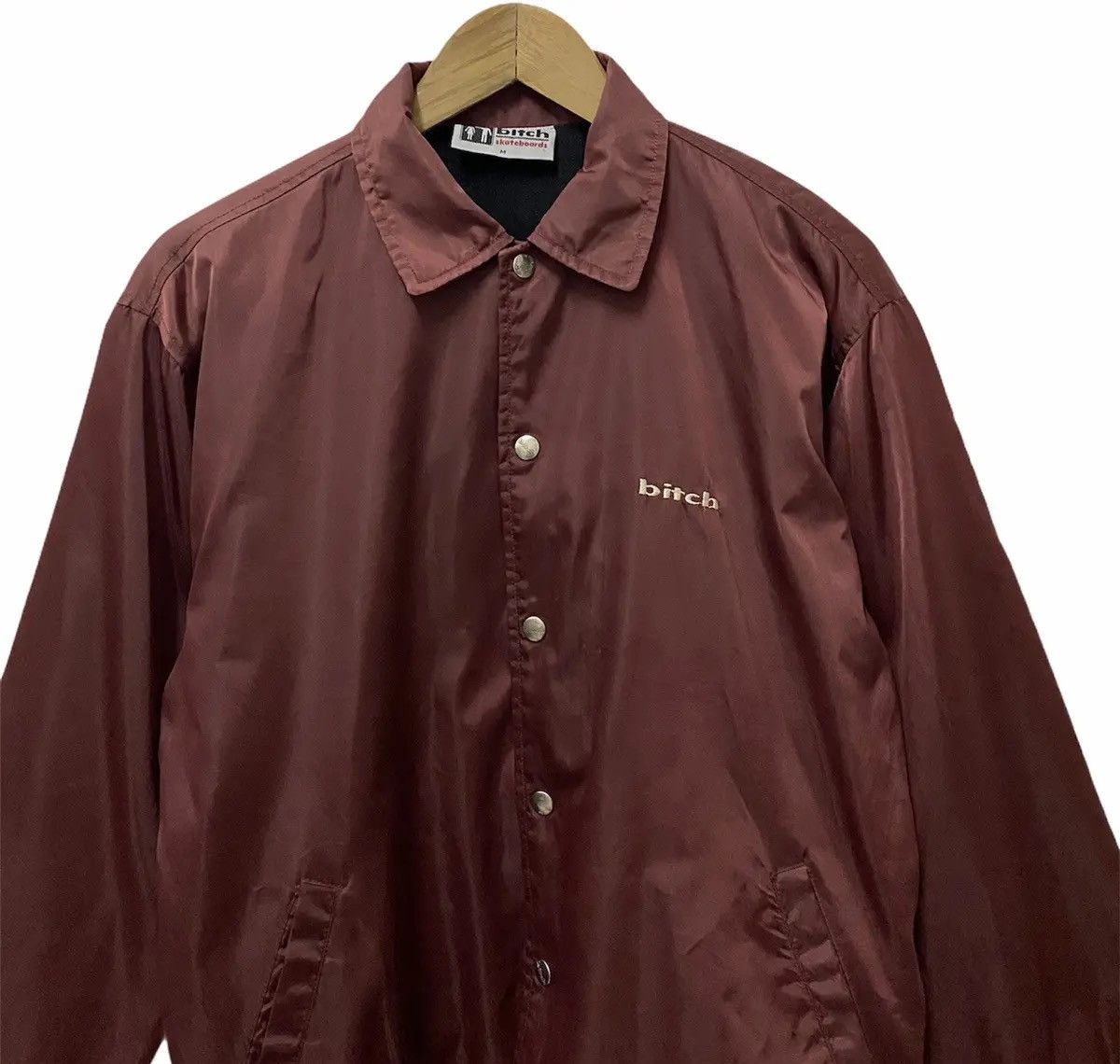 Girl Skateboards × Powell Peralta Vintage 90s Bitch Skateboard Coach Jacket Size US M / EU 48-50 / 2 - 2 Thumbnail